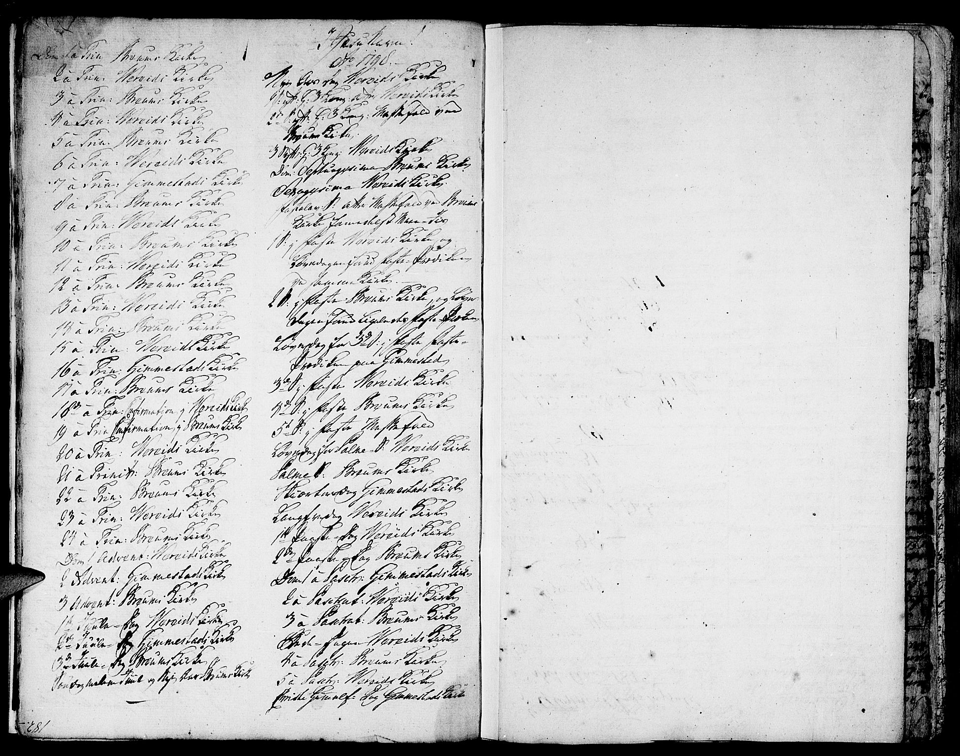 Gloppen sokneprestembete, AV/SAB-A-80101/H/Haa/Haaa/L0005: Parish register (official) no. A 5, 1785-1815