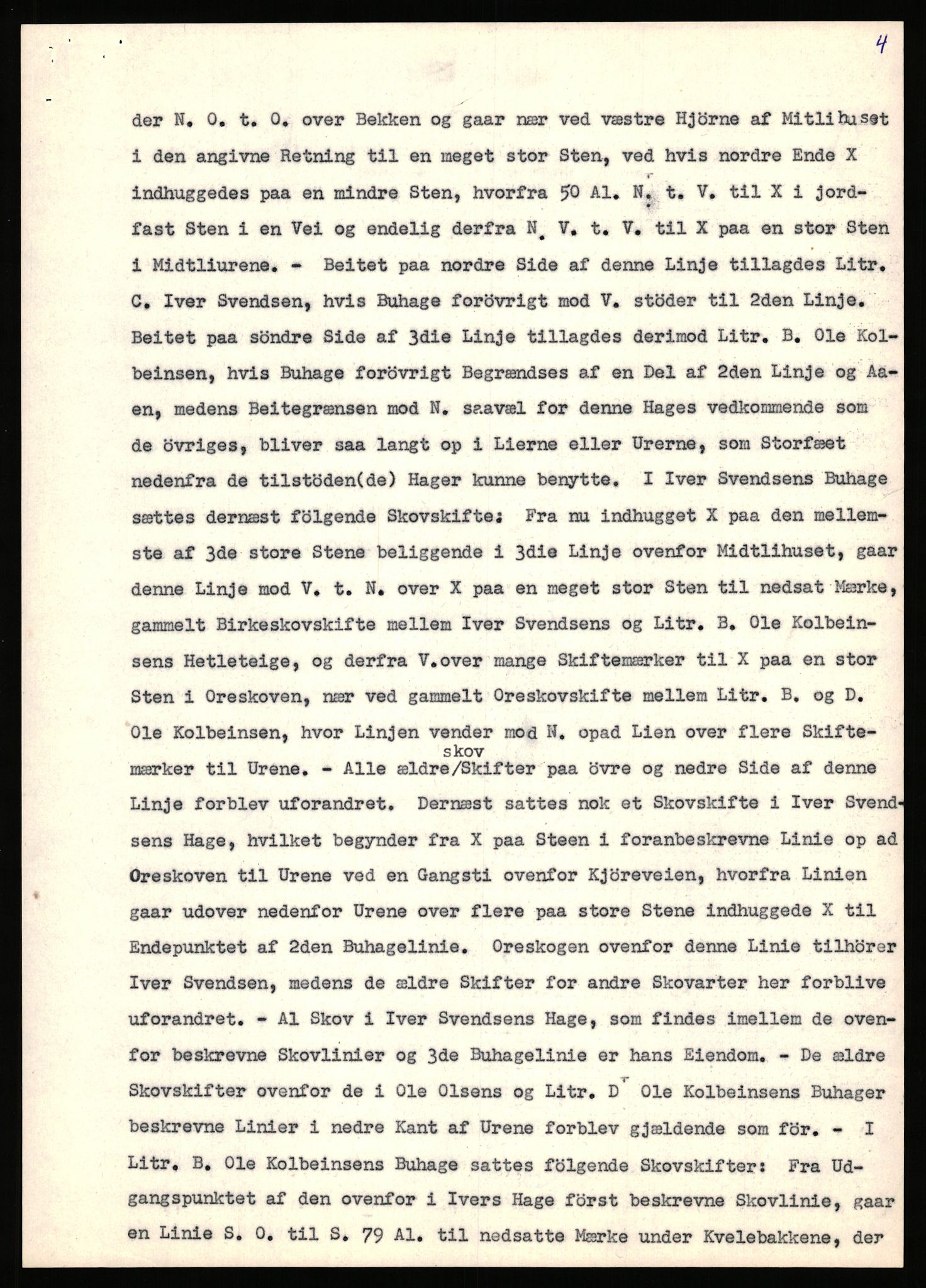 Statsarkivet i Stavanger, AV/SAST-A-101971/03/Y/Yj/L0069: Avskrifter sortert etter gårdsnavn: Riske - Rosland store, 1750-1930, p. 293