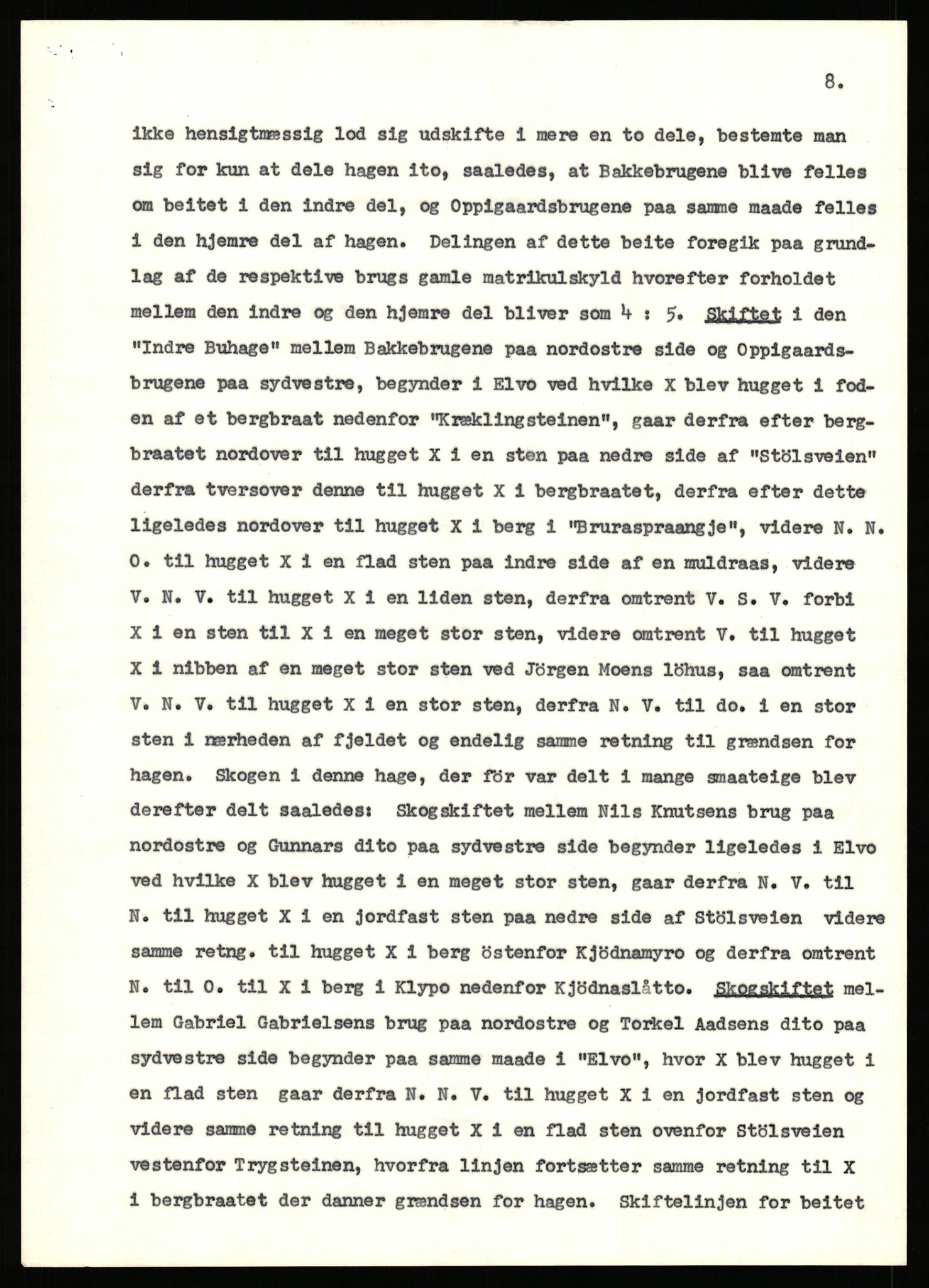 Statsarkivet i Stavanger, AV/SAST-A-101971/03/Y/Yj/L0025: Avskrifter sortert etter gårdsnavn: Garpestad - Gjerde, 1750-1930, p. 239