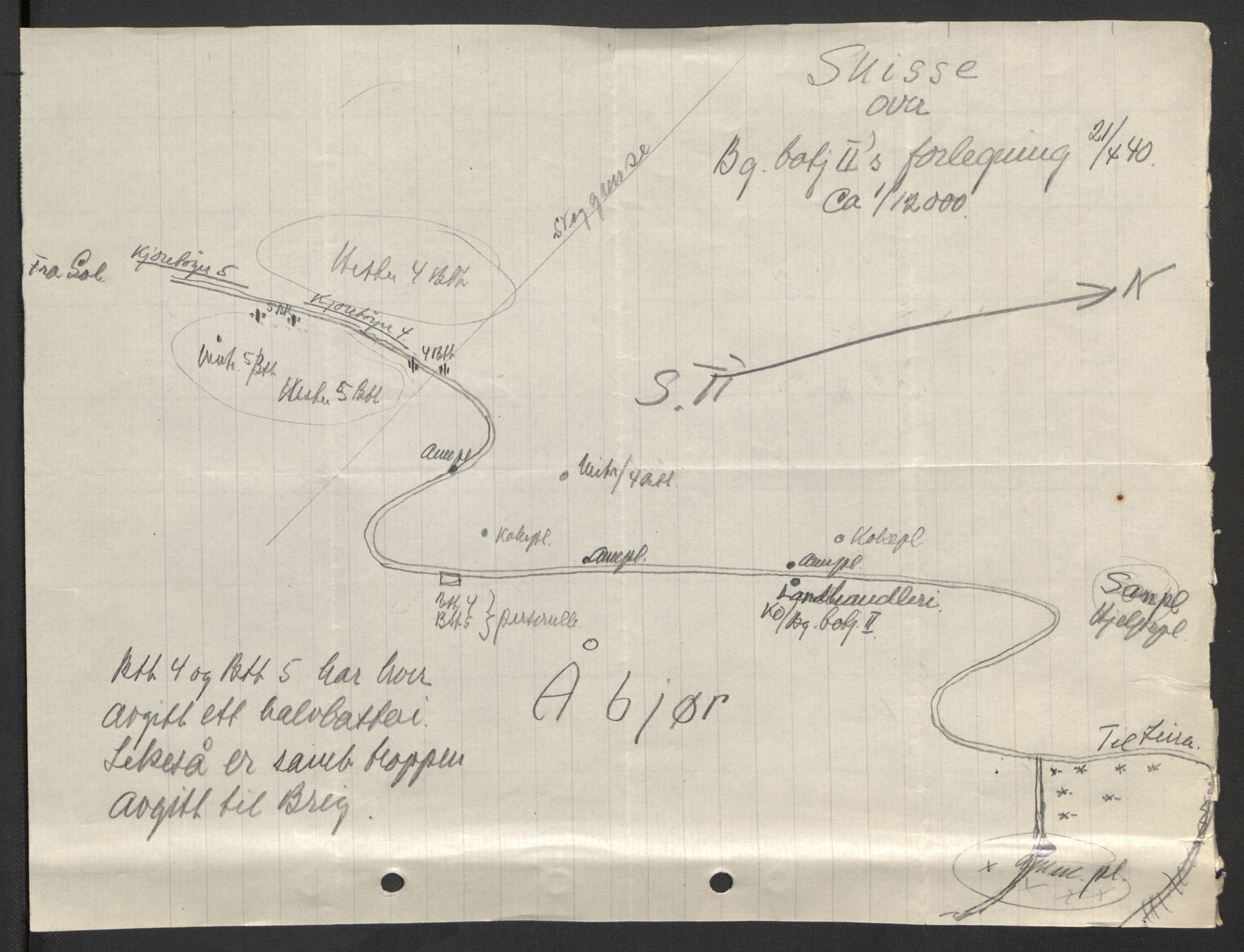 Forsvaret, Forsvarets krigshistoriske avdeling, RA/RAFA-2017/Y/Yb/L0104: II-C-11-430  -  4. Divisjon., 1940, p. 17