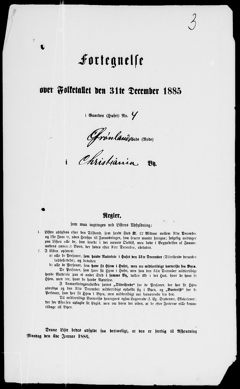 RA, 1885 census for 0301 Kristiania, 1885, p. 6700