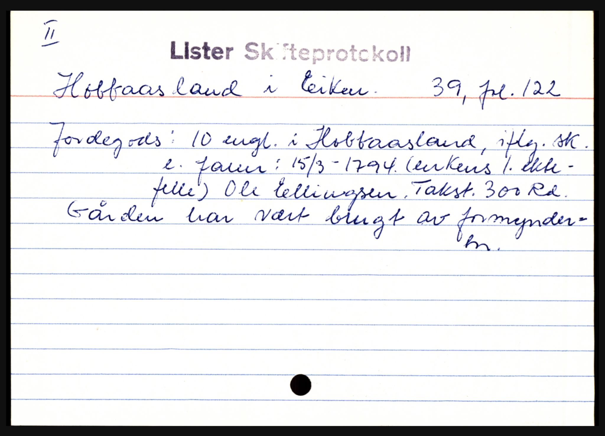 Lister sorenskriveri, AV/SAK-1221-0003/H, p. 16009