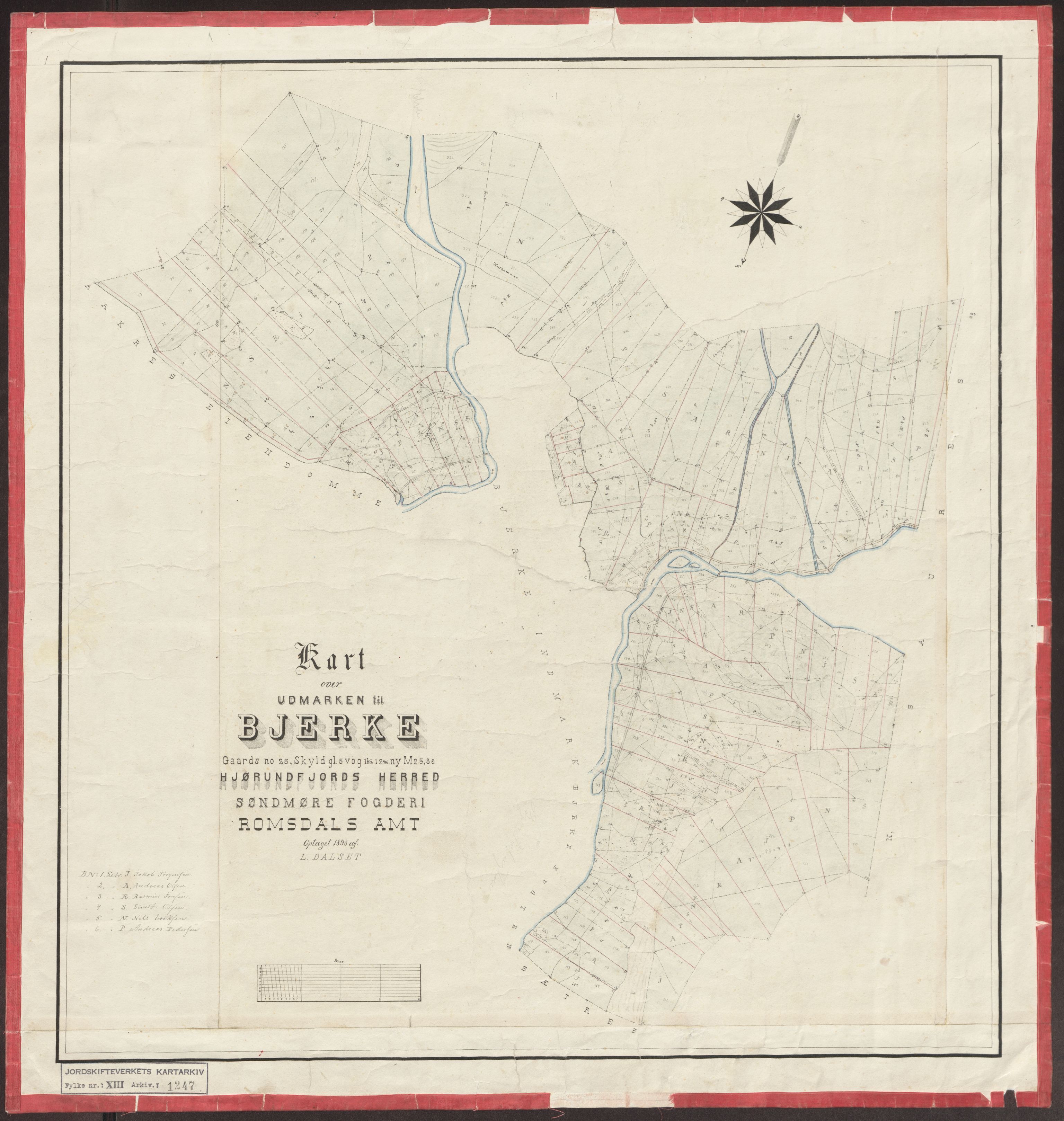 Jordskifteverkets kartarkiv, AV/RA-S-3929/T, 1859-1988, p. 1483