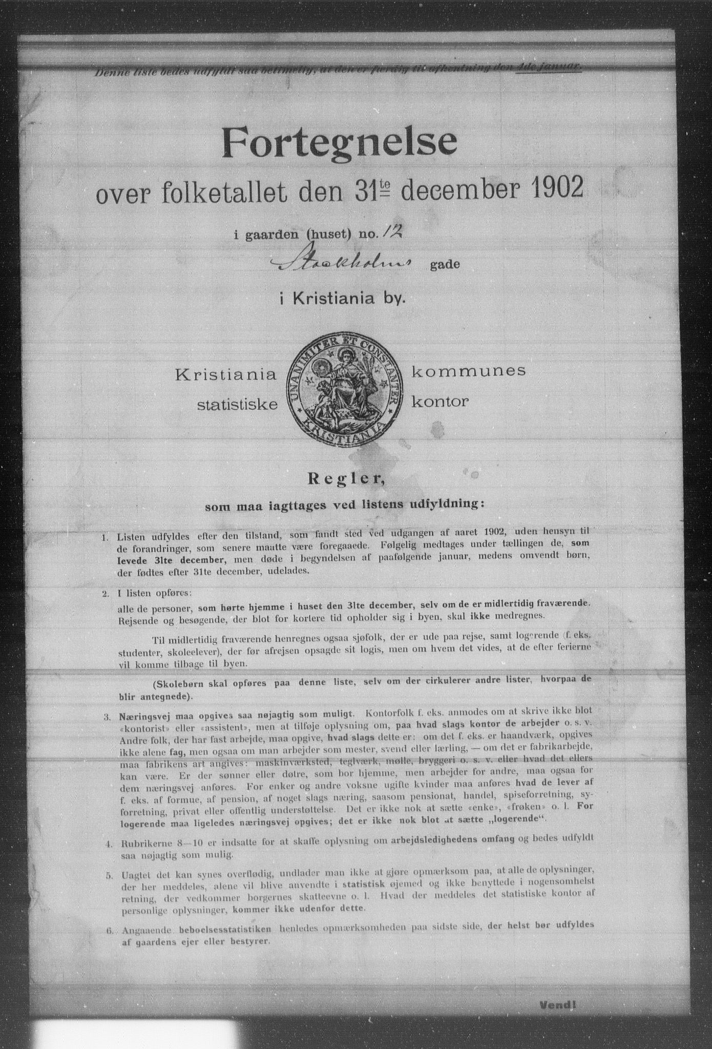 OBA, Municipal Census 1902 for Kristiania, 1902, p. 18962