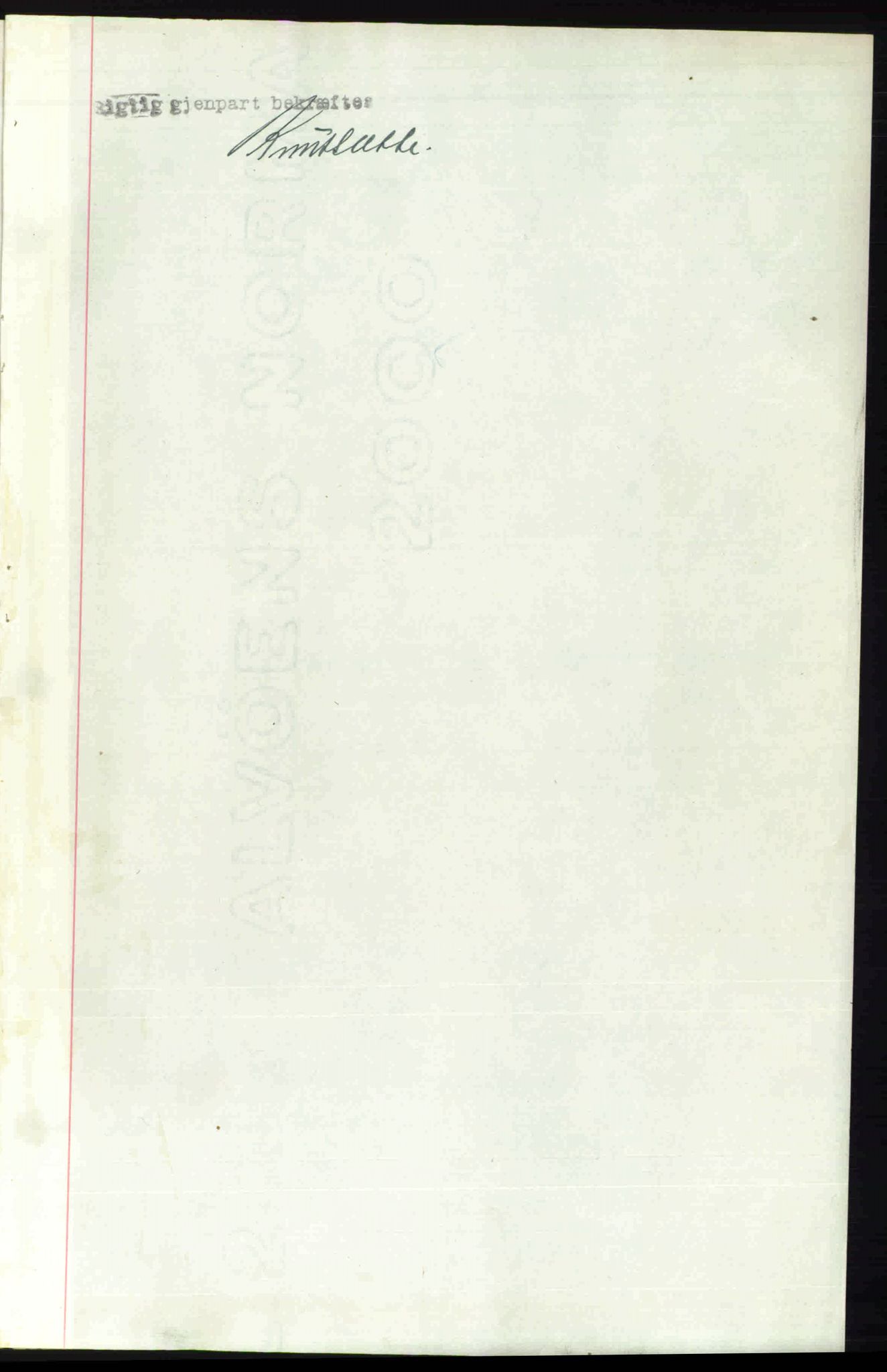 Toten tingrett, SAH/TING-006/H/Hb/Hbc/L0007: Mortgage book no. Hbc-07, 1939-1940, Diary no: : 1289/1940