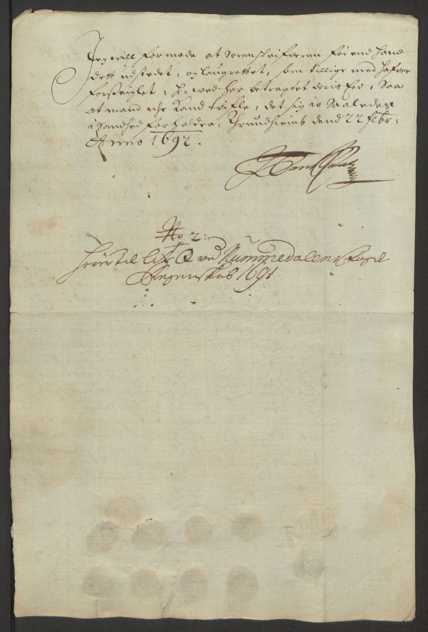 Rentekammeret inntil 1814, Reviderte regnskaper, Fogderegnskap, AV/RA-EA-4092/R64/L4423: Fogderegnskap Namdal, 1690-1691, p. 320