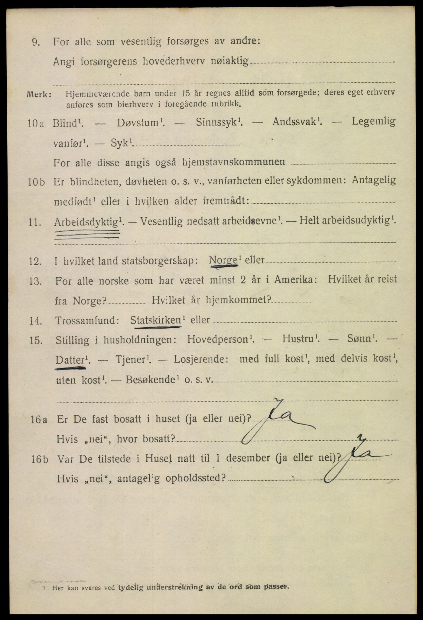 SAK, 1920 census for Kristiansand, 1920, p. 30666