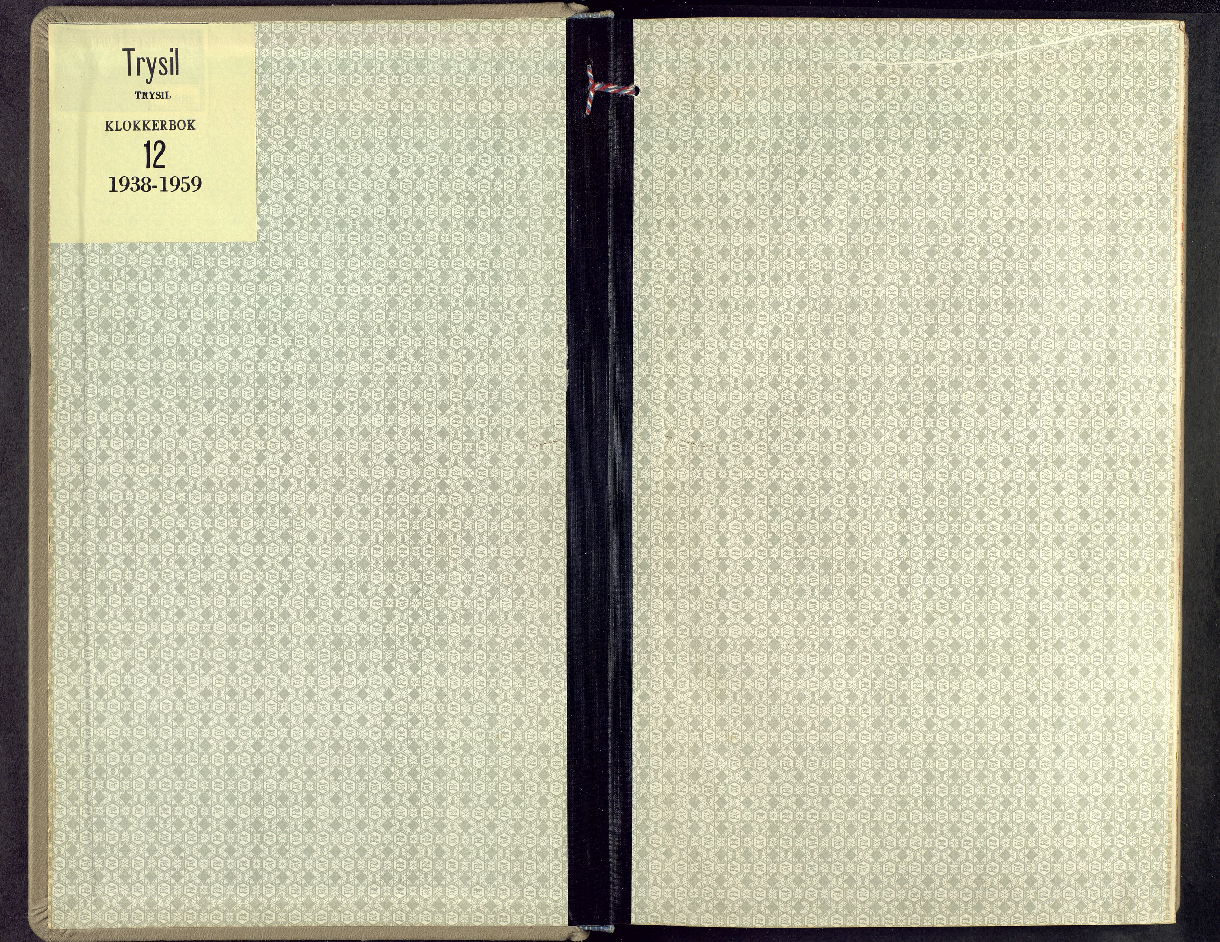 Trysil prestekontor, SAH/PREST-046/H/Ha/Hab/L0012: Parish register (copy) no. 12, 1938-1959