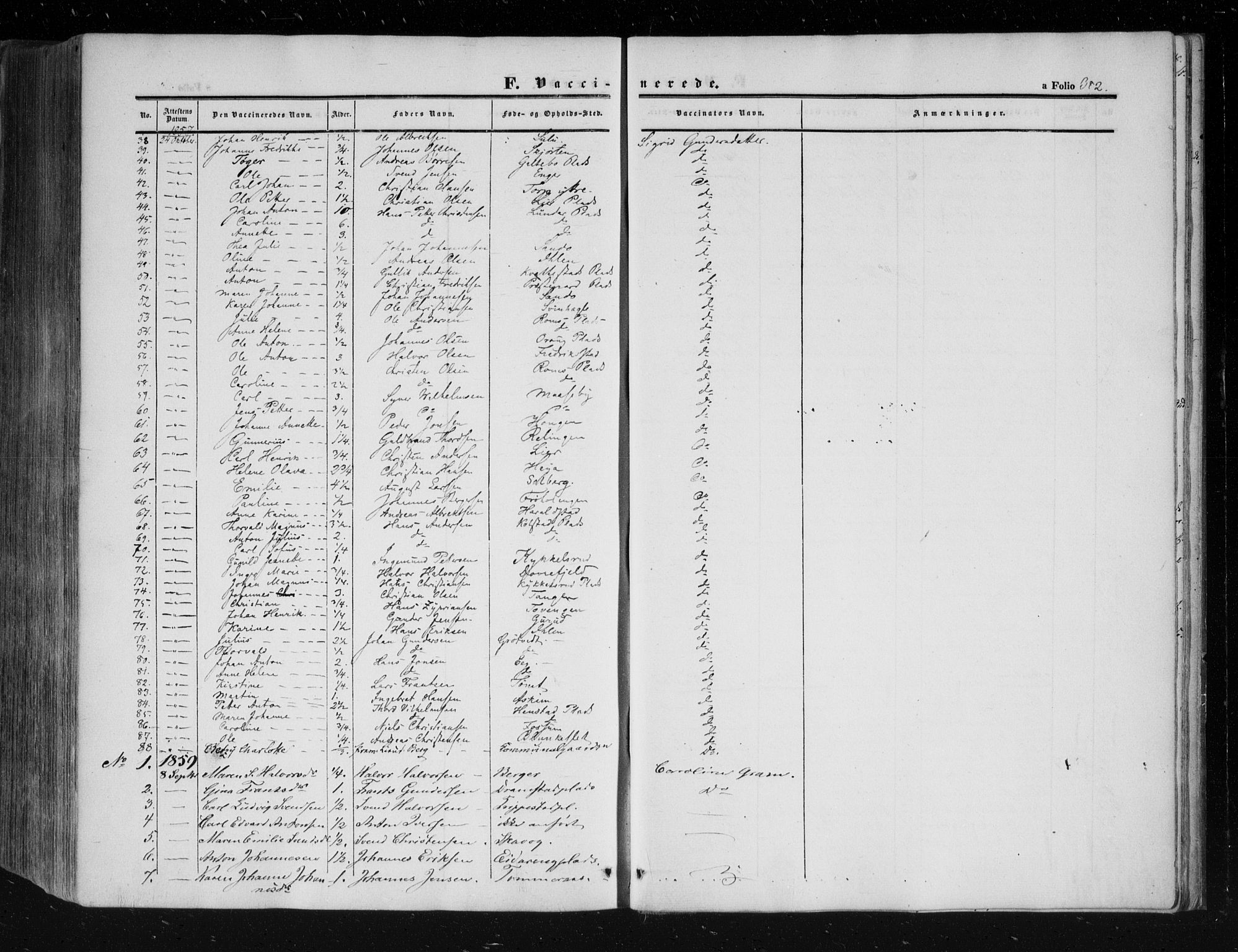 Askim prestekontor Kirkebøker, SAO/A-10900/F/Fa/L0005: Parish register (official) no. 5, 1847-1879, p. 382