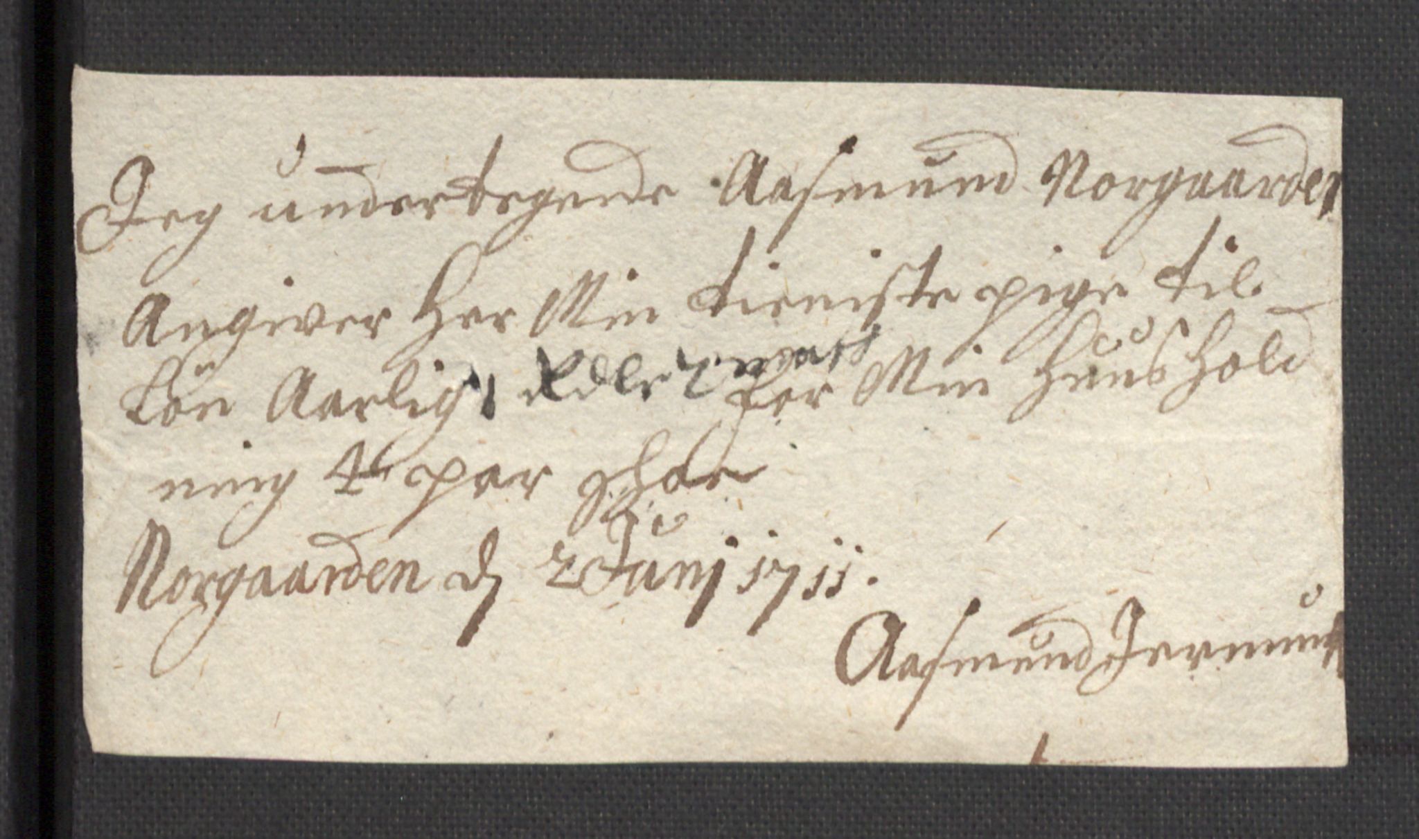 Rentekammeret inntil 1814, Reviderte regnskaper, Fogderegnskap, AV/RA-EA-4092/R36/L2121: Fogderegnskap Øvre og Nedre Telemark og Bamble, 1711, p. 247