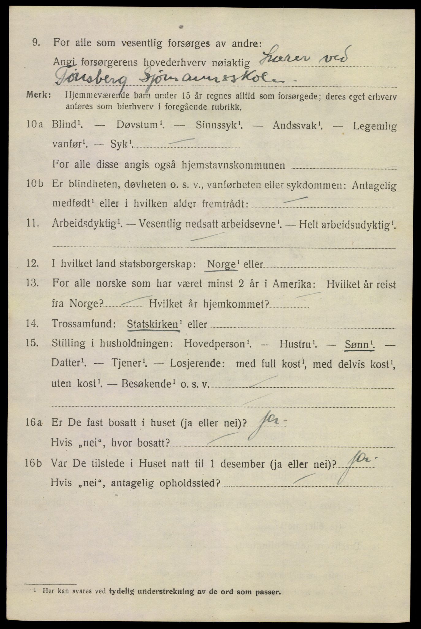 SAKO, 1920 census for Tønsberg, 1920, p. 10862