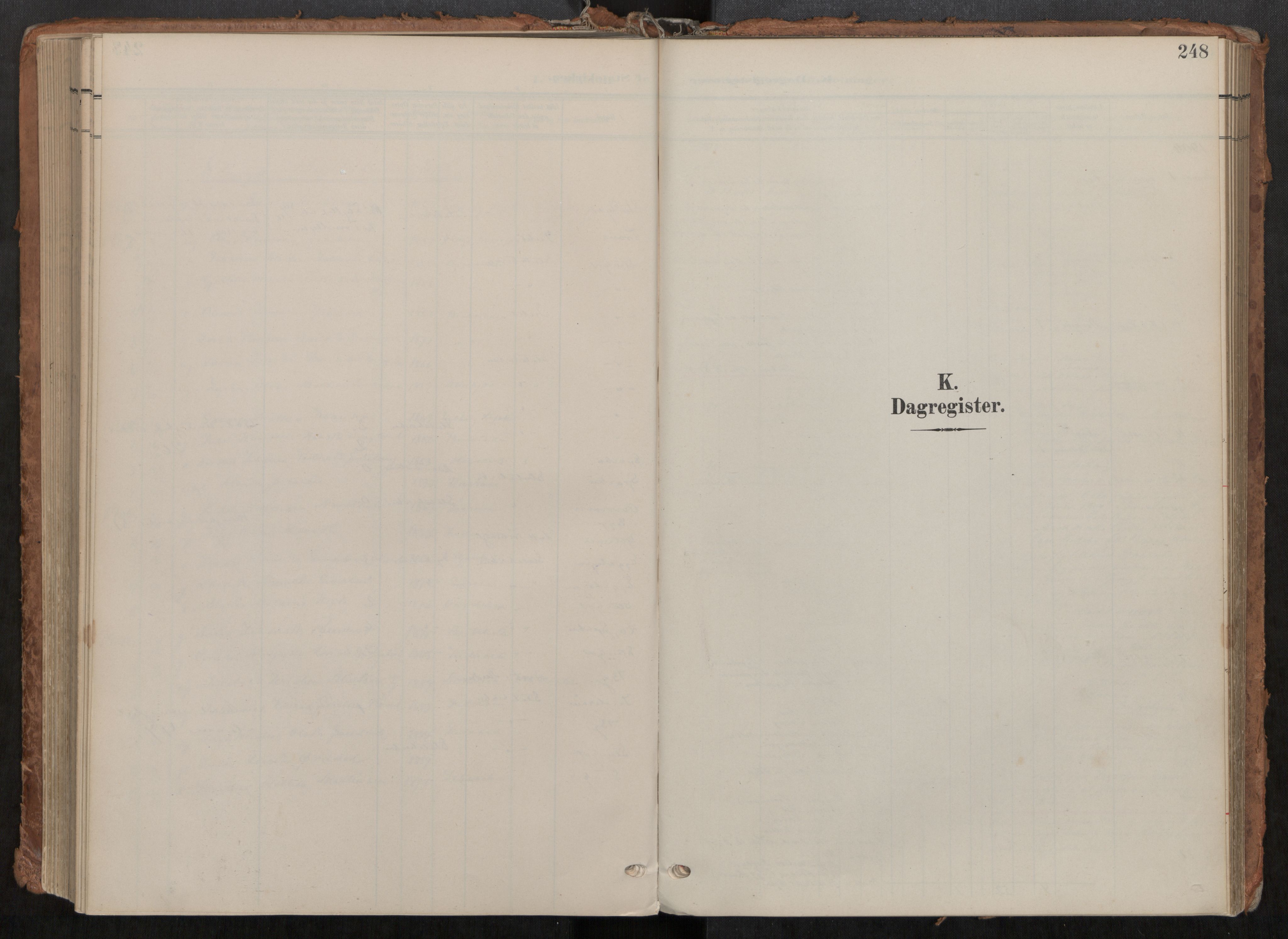 Steinkjer sokneprestkontor, SAT/A-1541/01/H/Ha/Haa/L0001: Parish register (official) no. 1, 1904-1912, p. 248