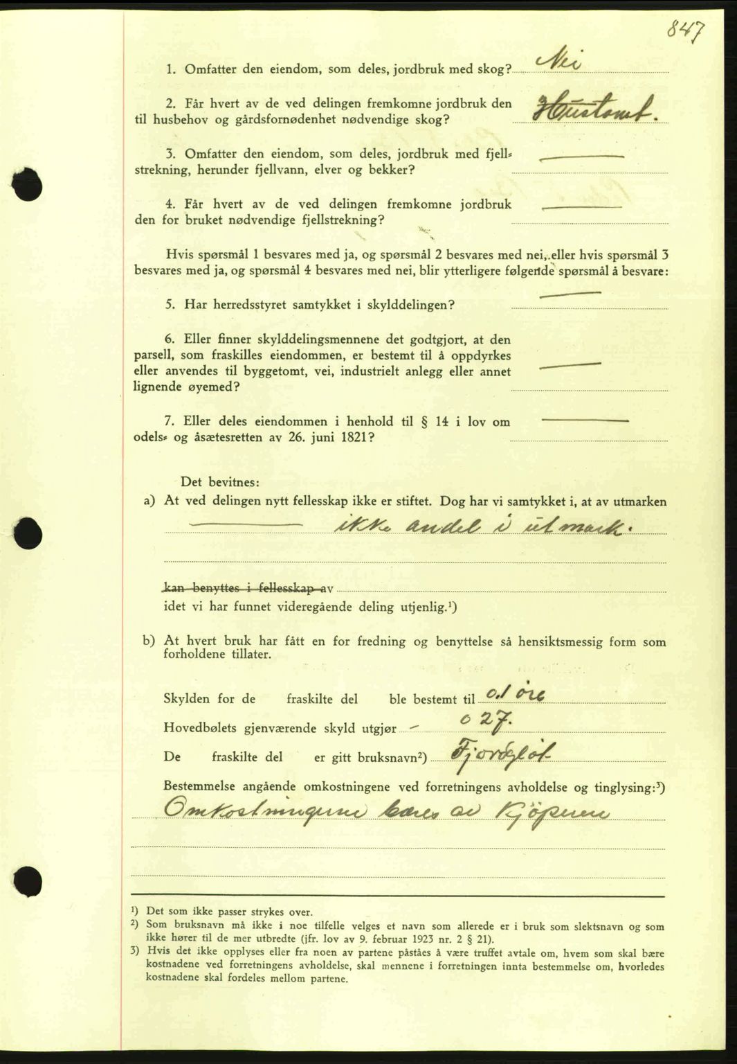 Nordmøre sorenskriveri, AV/SAT-A-4132/1/2/2Ca: Mortgage book no. A92, 1942-1942, Diary no: : 1432/1942