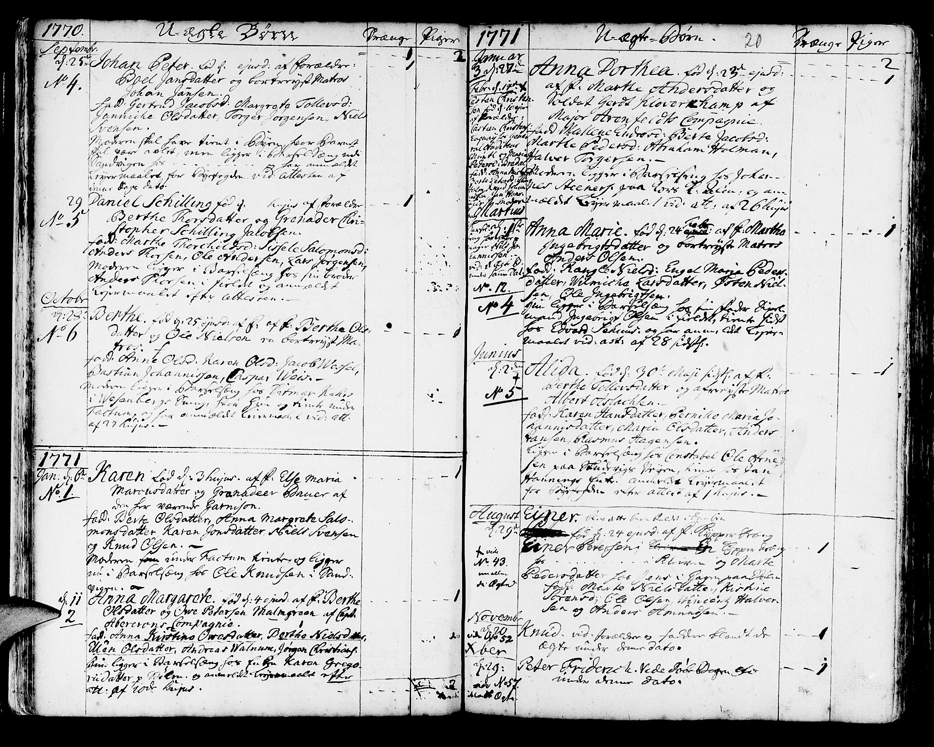Korskirken sokneprestembete, SAB/A-76101/H/Haa/L0005: Parish register (official) no. A 5, 1751-1789, p. 259