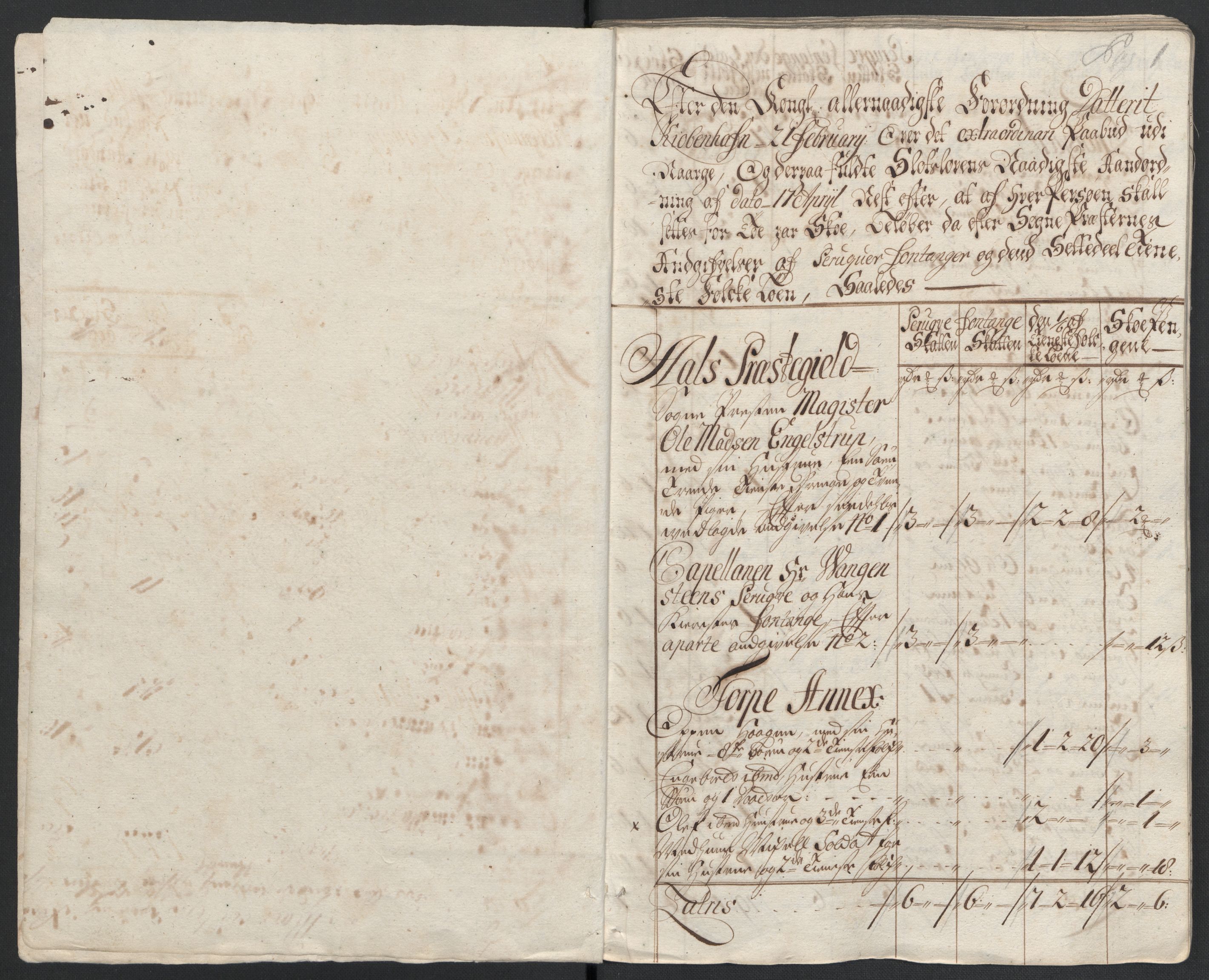 Rentekammeret inntil 1814, Reviderte regnskaper, Fogderegnskap, AV/RA-EA-4092/R23/L1469: Fogderegnskap Ringerike og Hallingdal, 1711, p. 209