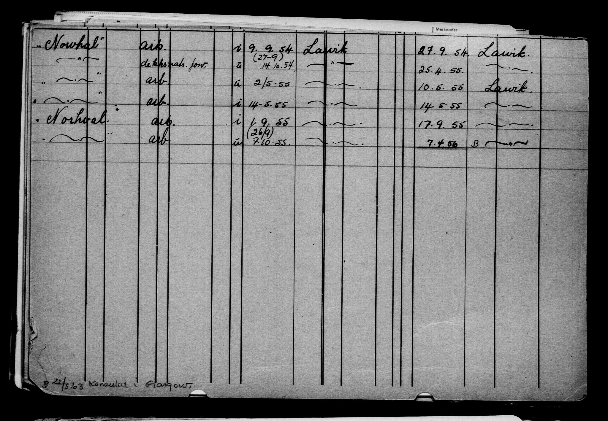 Direktoratet for sjømenn, RA/S-3545/G/Gb/L0195: Hovedkort, 1921, p. 558