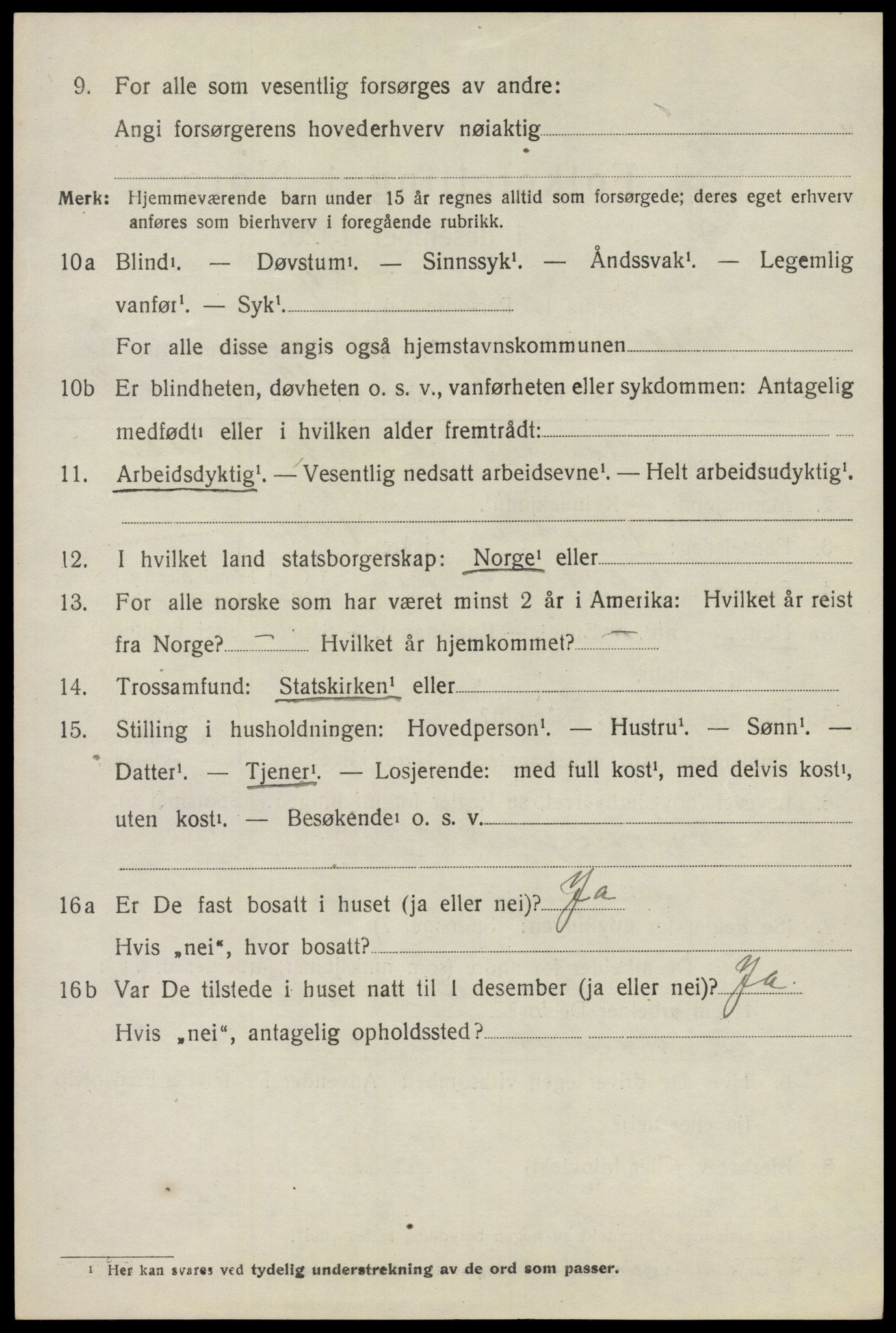 SAO, 1920 census for Nittedal, 1920, p. 2833