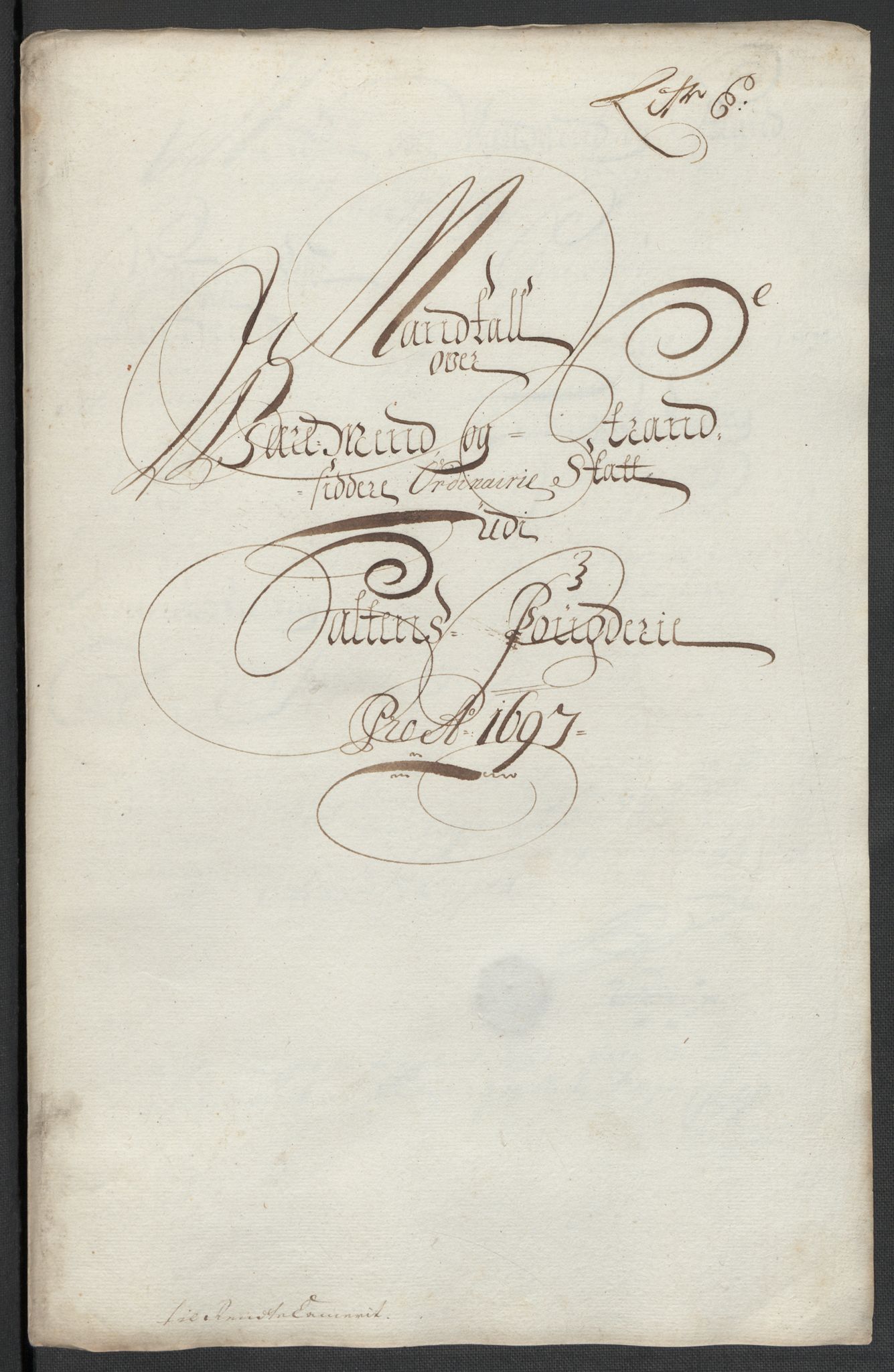 Rentekammeret inntil 1814, Reviderte regnskaper, Fogderegnskap, RA/EA-4092/R66/L4579: Fogderegnskap Salten, 1697-1700, p. 62