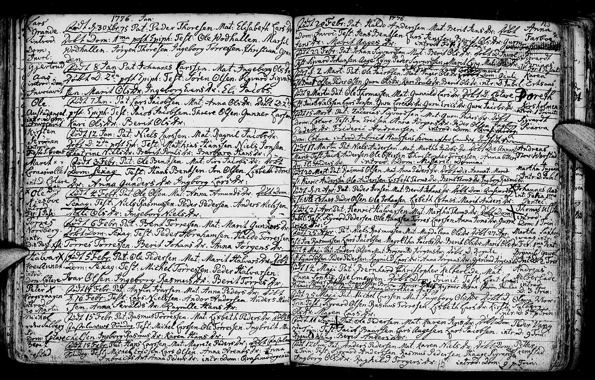 Ministerialprotokoller, klokkerbøker og fødselsregistre - Nord-Trøndelag, SAT/A-1458/730/L0273: Parish register (official) no. 730A02, 1762-1802, p. 123