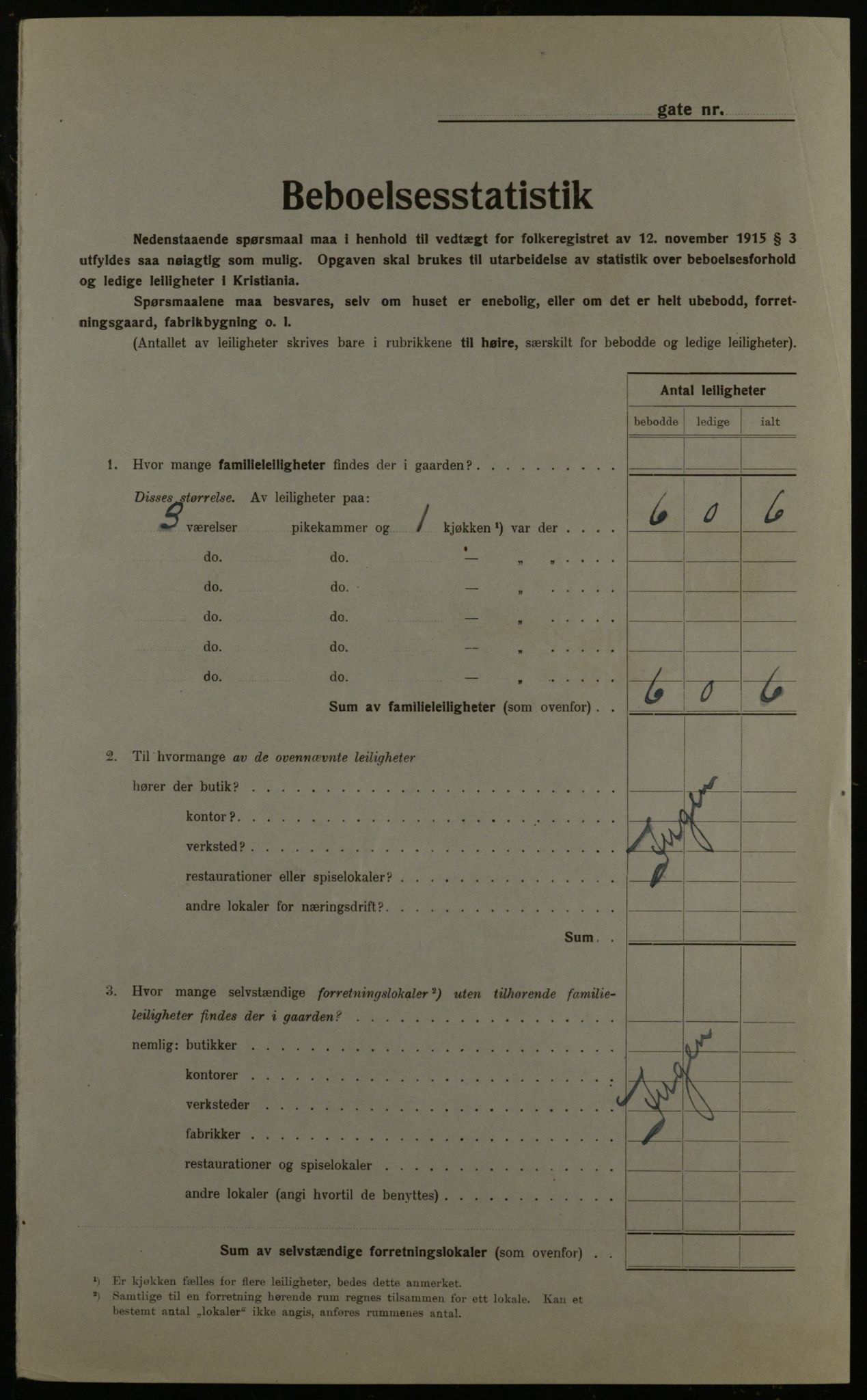 OBA, Municipal Census 1923 for Kristiania, 1923, p. 26974