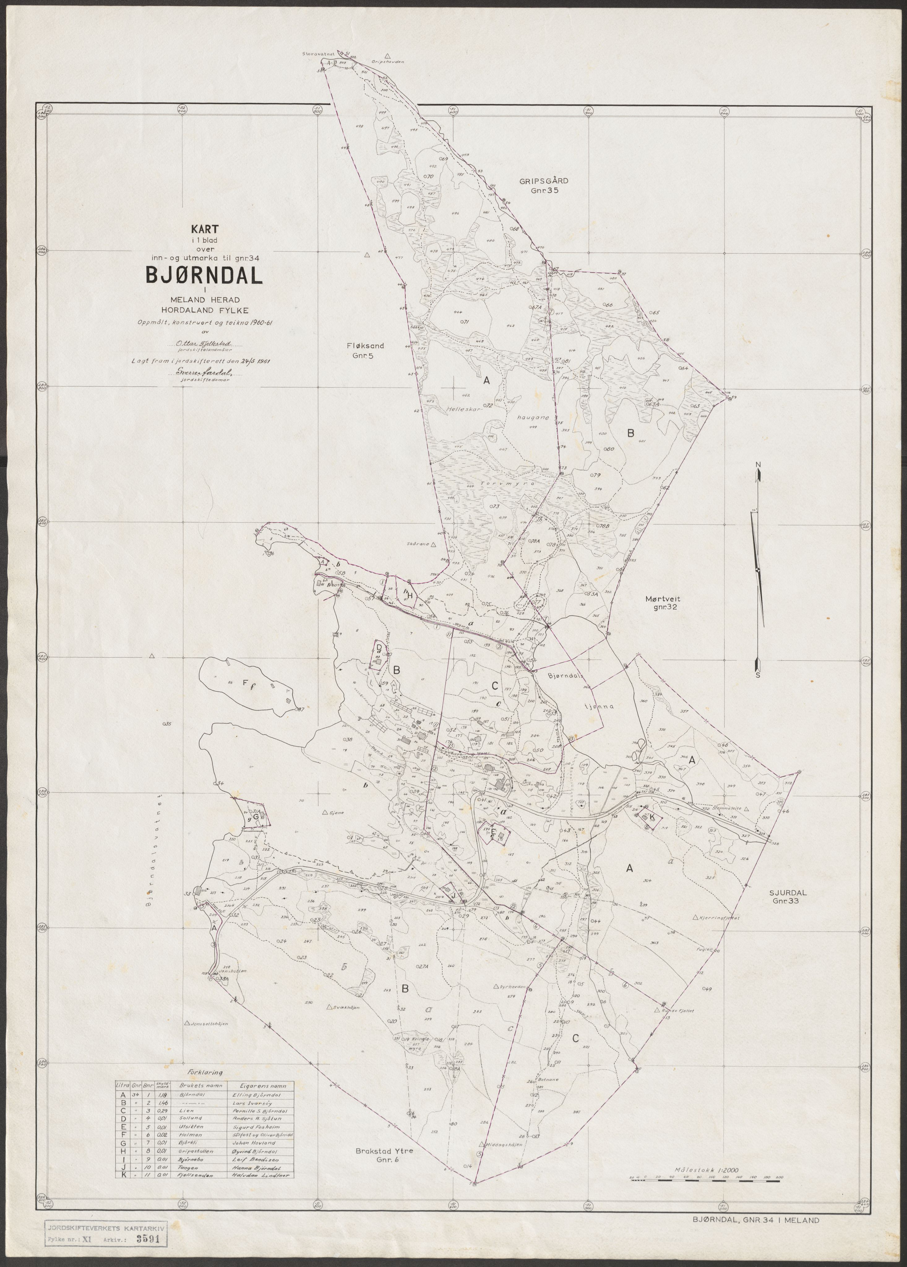 Jordskifteverkets kartarkiv, RA/S-3929/T, 1859-1988, p. 4110