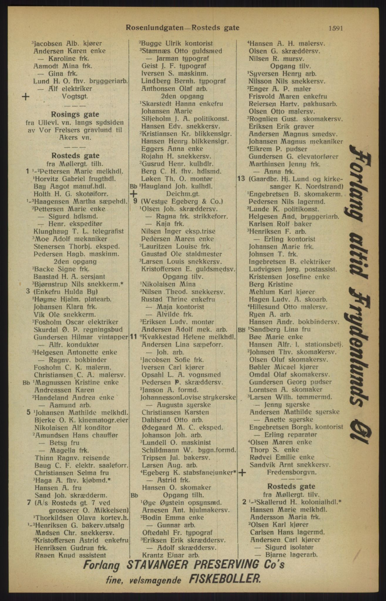 Kristiania/Oslo adressebok, PUBL/-, 1915, p. 1591