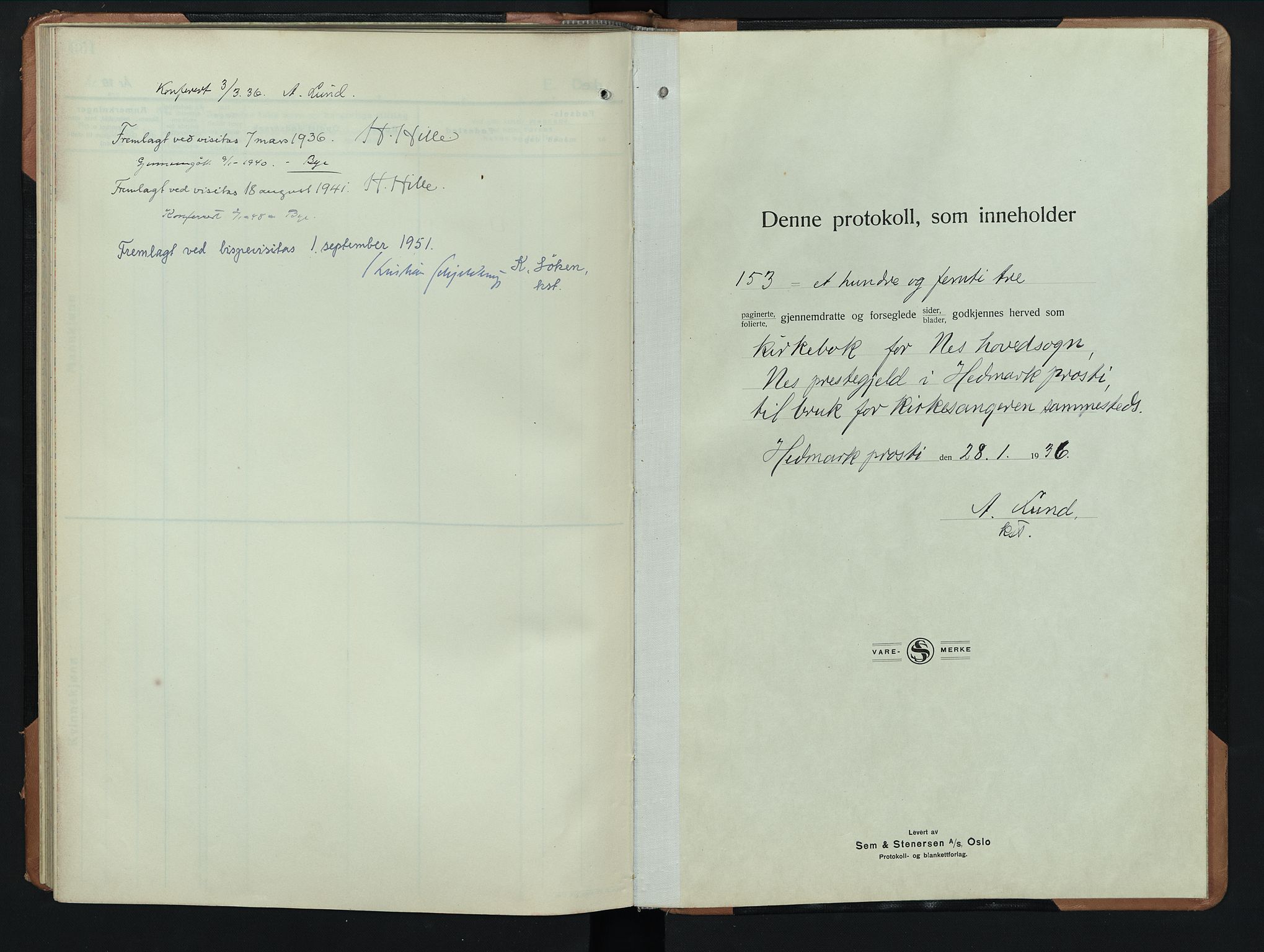 Nes prestekontor, Hedmark, SAH/PREST-020/L/La/L0011: Parish register (copy) no. 11, 1931-1947