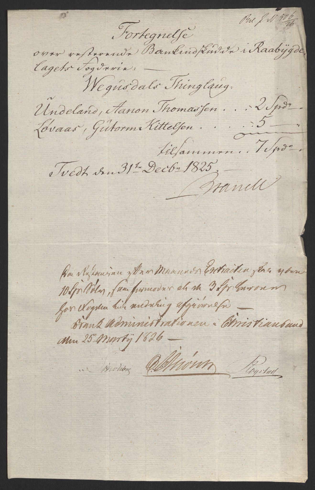 Sølvskatten 1816, NOBA/SOLVSKATTEN/A/L0029: Bind 31: Råbyggelaget fogderi, 1816-1823, p. 53