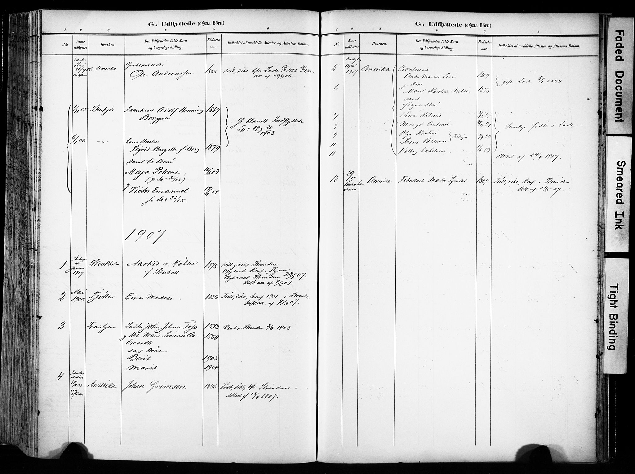 Ministerialprotokoller, klokkerbøker og fødselsregistre - Sør-Trøndelag, AV/SAT-A-1456/606/L0301: Parish register (official) no. 606A16, 1894-1907