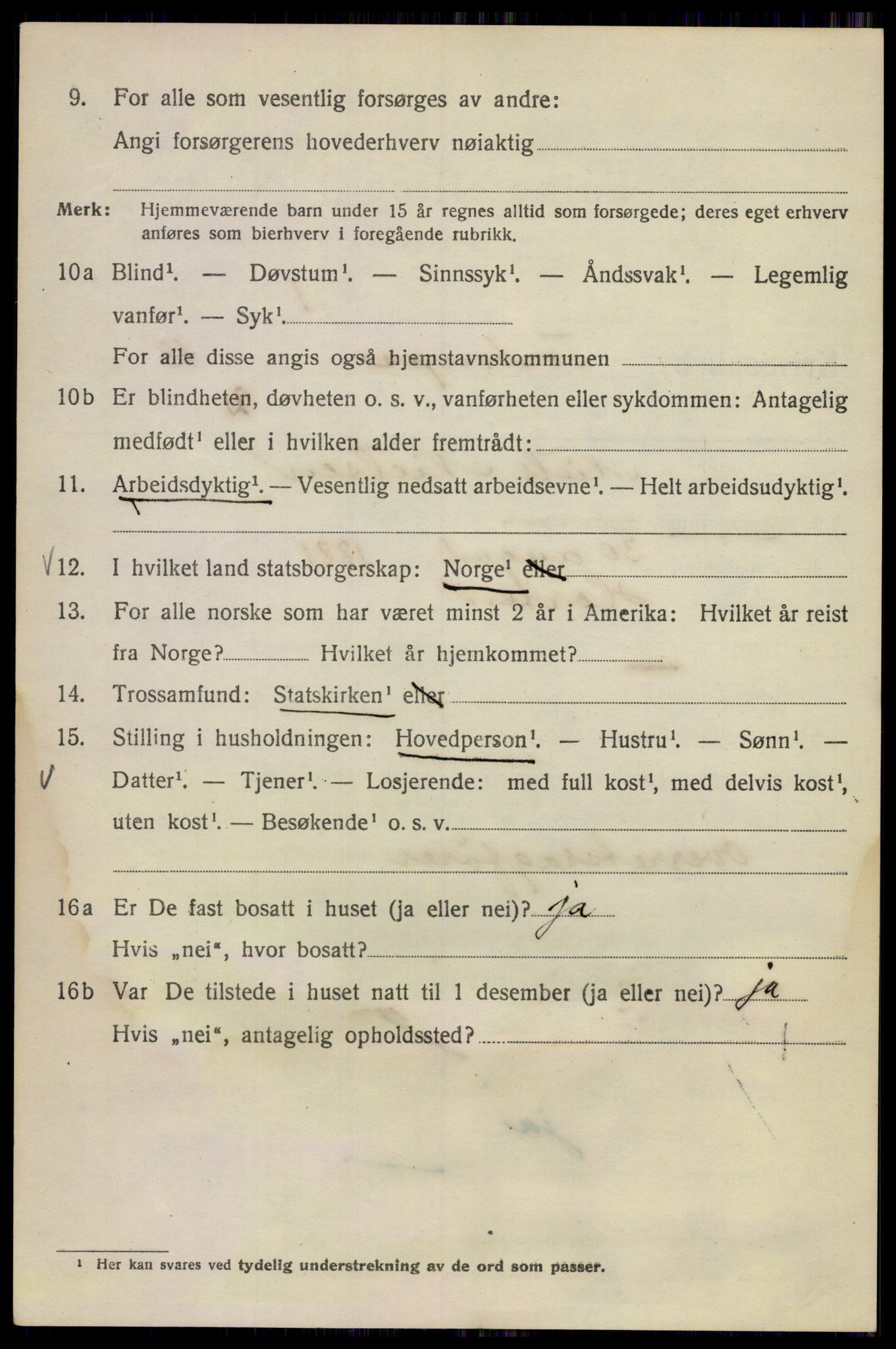 SAO, 1920 census for Kristiania, 1920, p. 595332