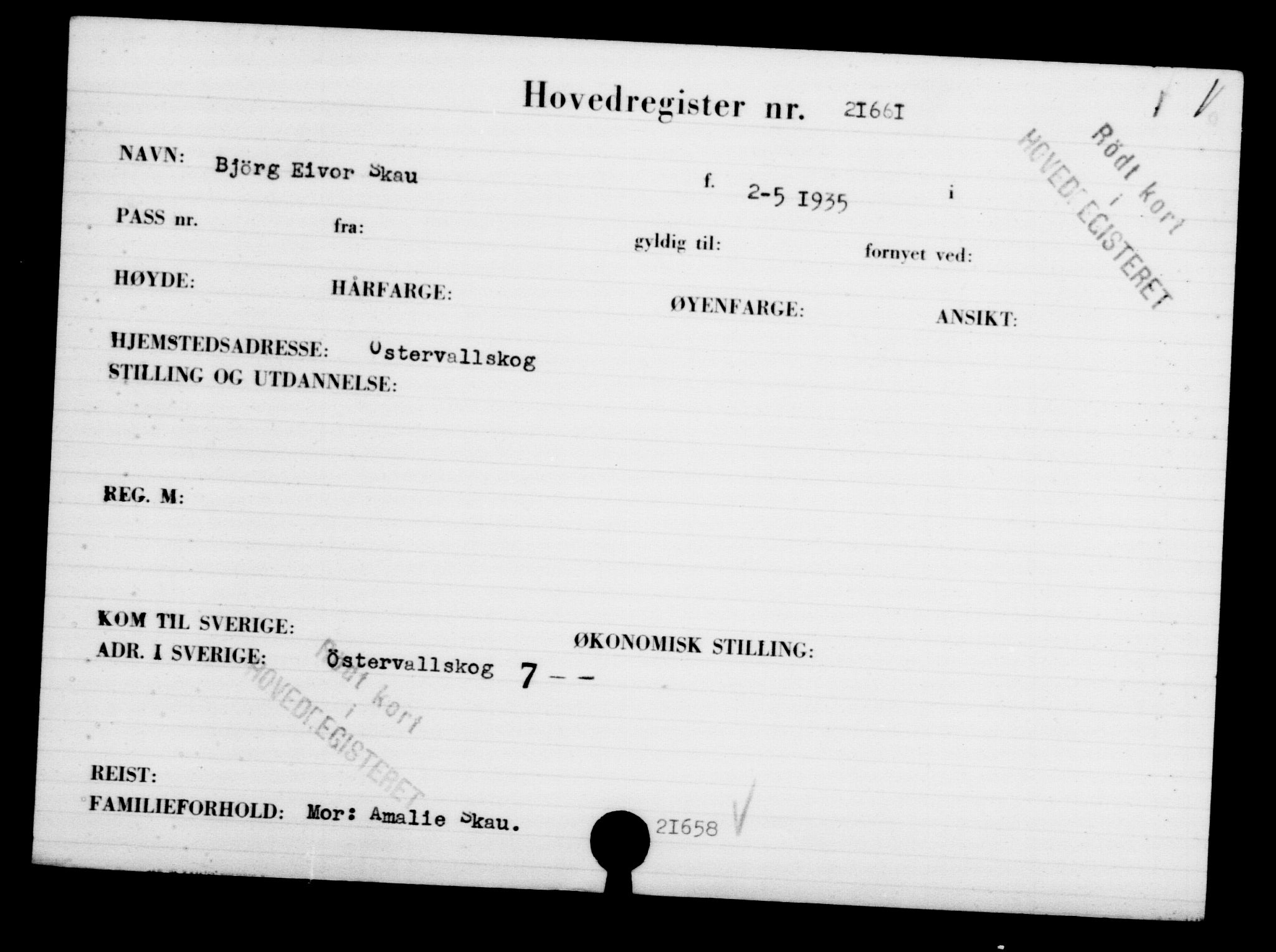 Den Kgl. Norske Legasjons Flyktningskontor, RA/S-6753/V/Va/L0009: Kjesäterkartoteket.  Flyktningenr. 18502-22048, 1940-1945, p. 2686