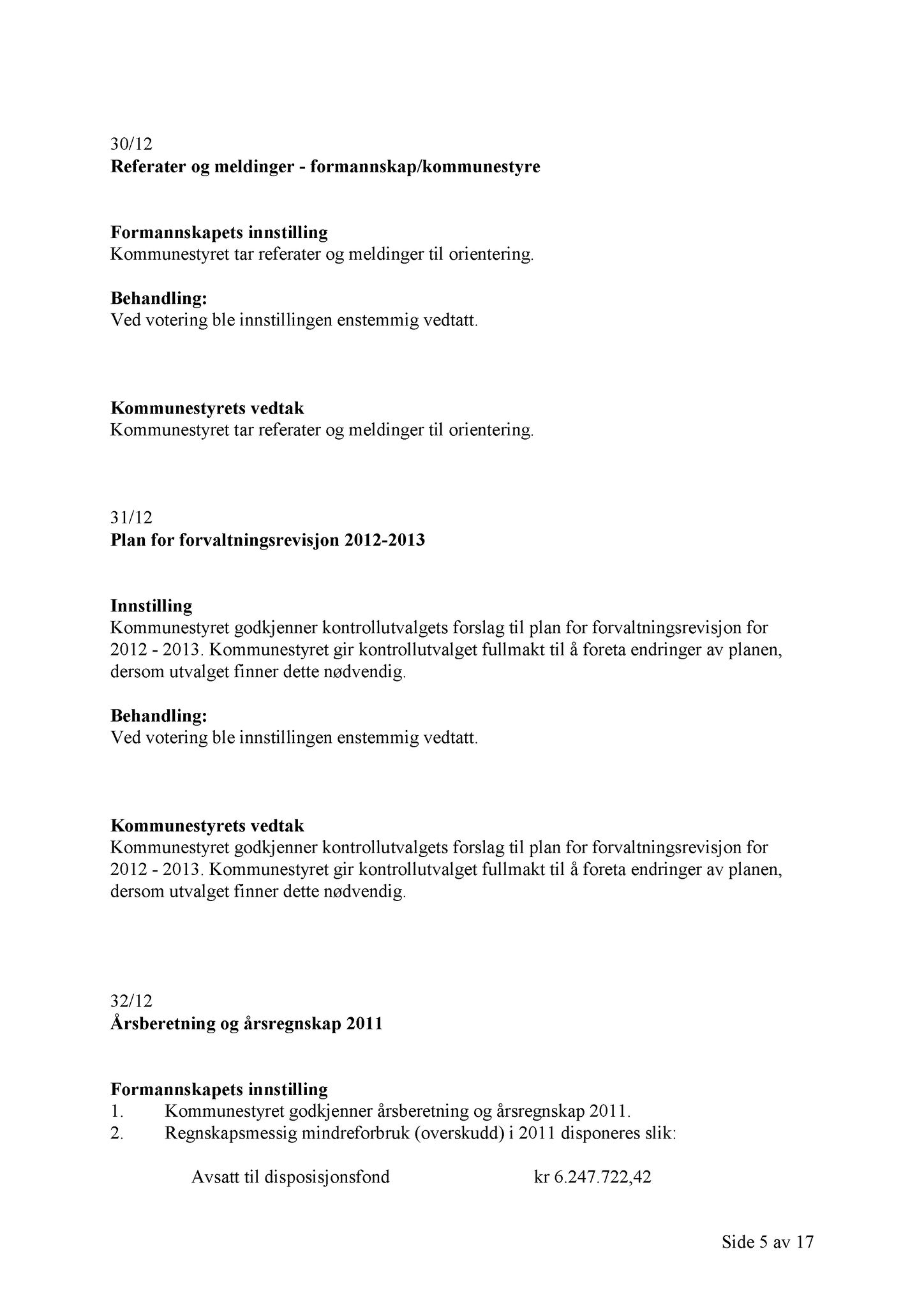 Klæbu Kommune, TRKO/KK/01-KS/L005: Kommunestyret - Møtedokumenter, 2012, p. 971