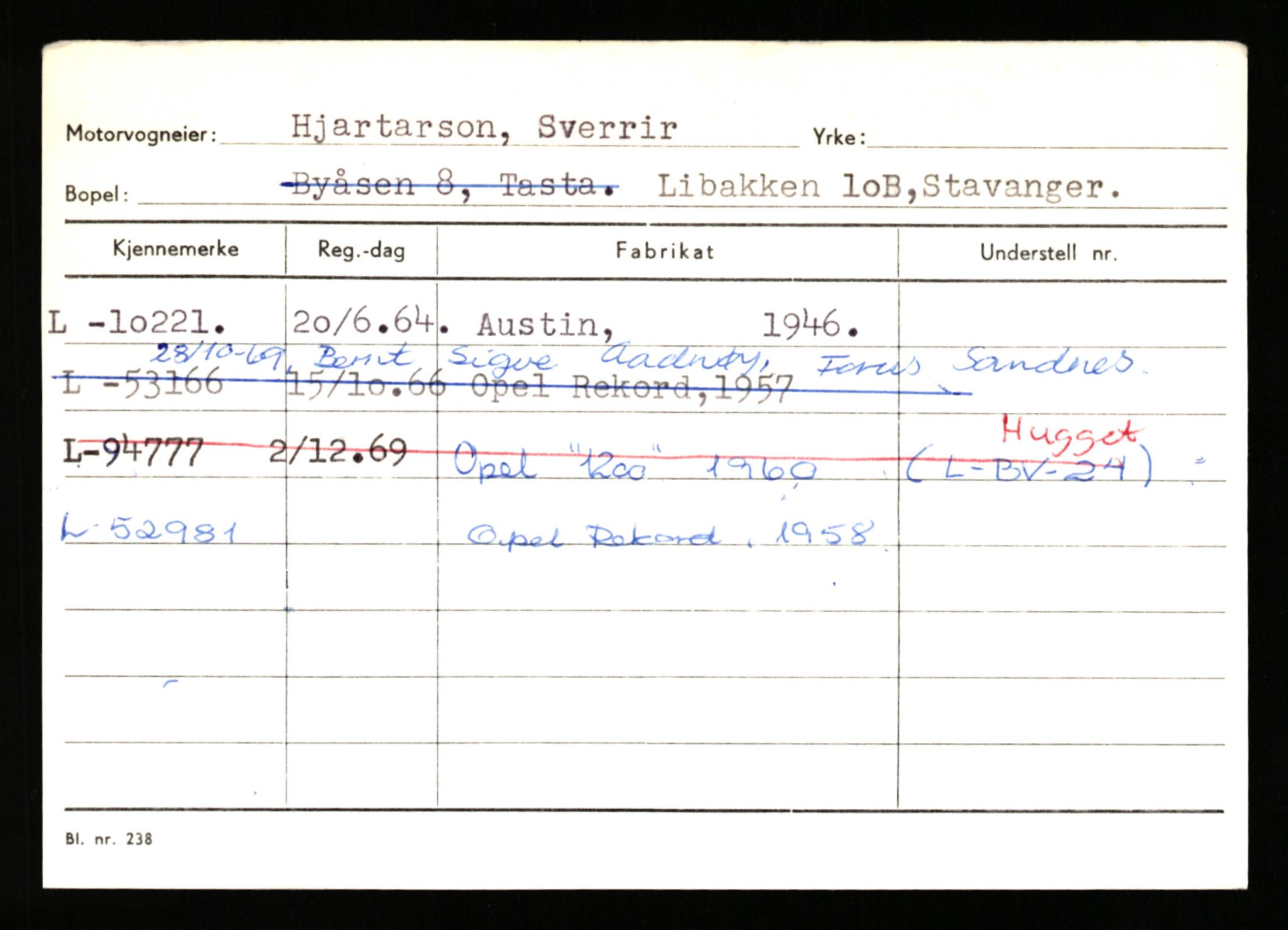 Stavanger trafikkstasjon, AV/SAST-A-101942/0/H/L0015: Hermansen - Holmestad, 1930-1971, p. 1659