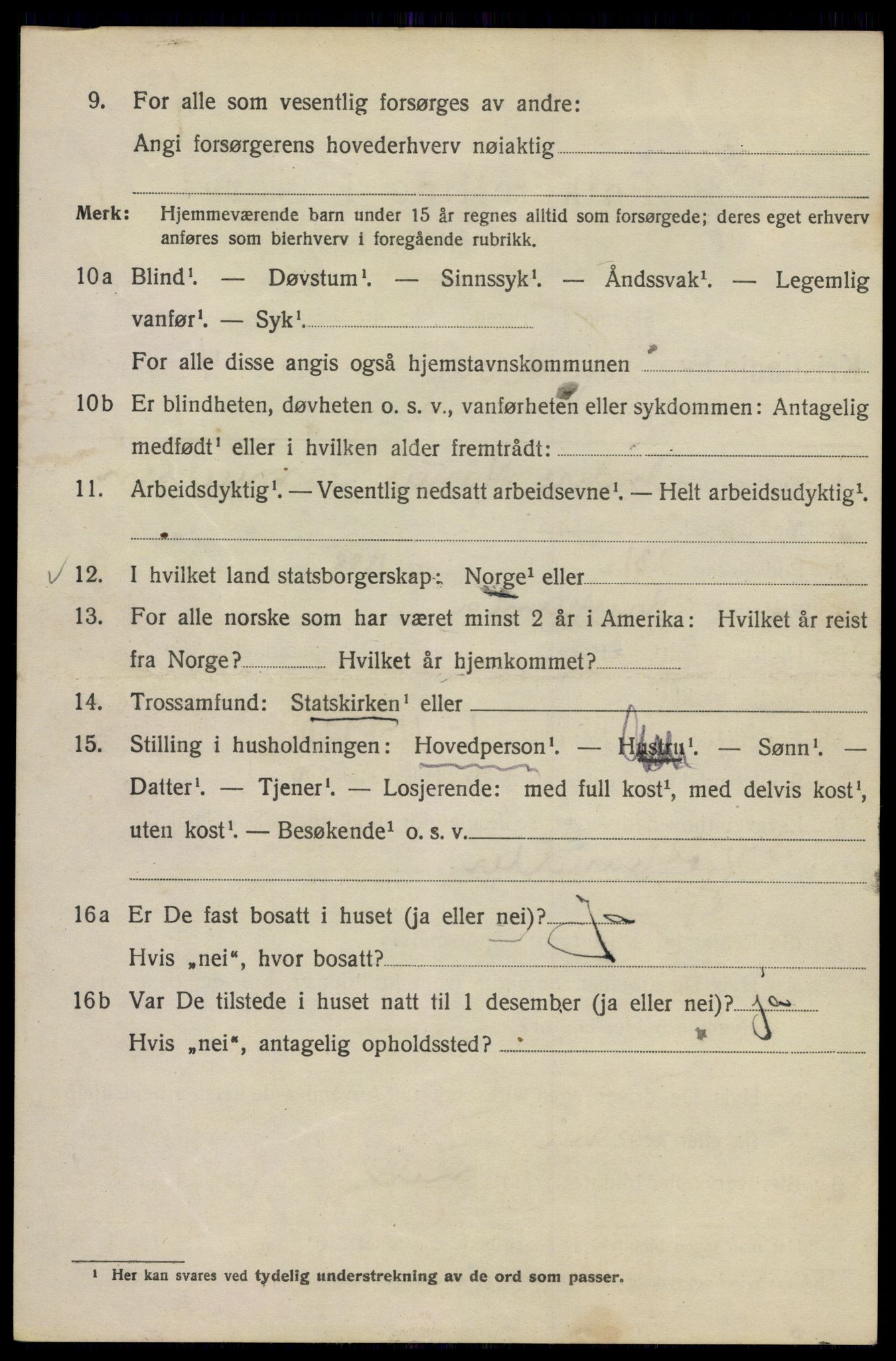 SAO, 1920 census for Kristiania, 1920, p. 522538