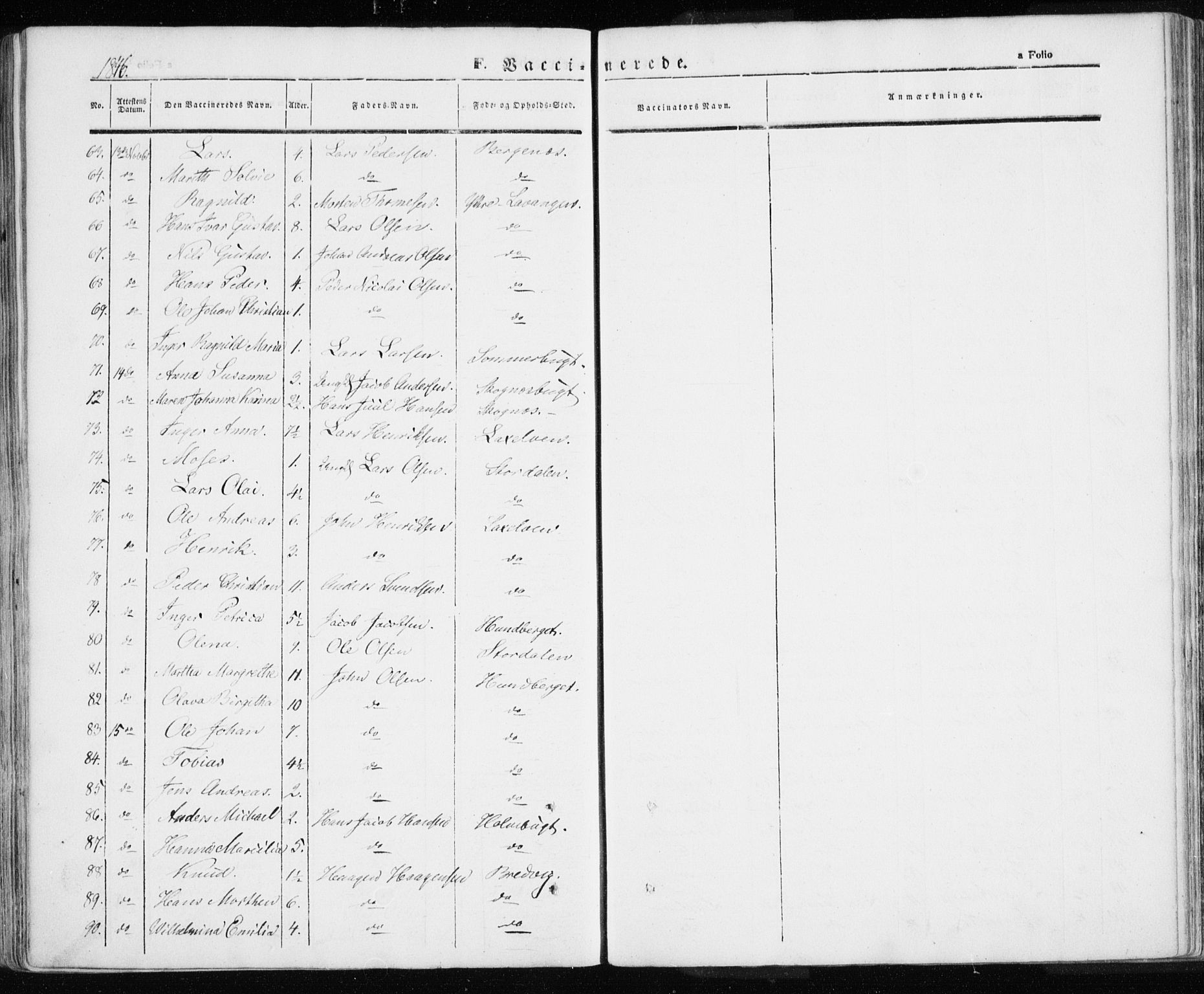 Karlsøy sokneprestembete, AV/SATØ-S-1299/H/Ha/Haa/L0003kirke: Parish register (official) no. 3, 1843-1860