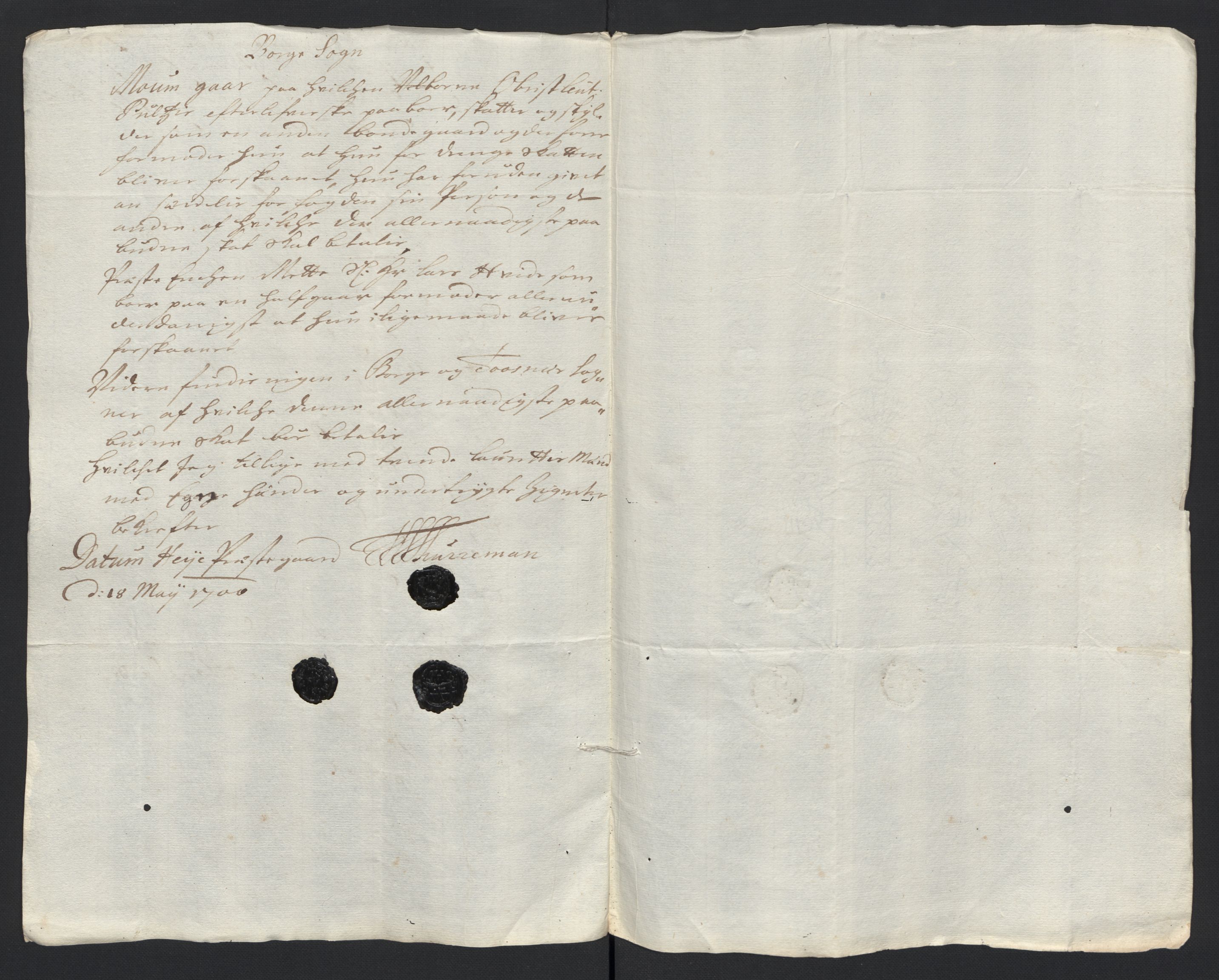 Rentekammeret inntil 1814, Reviderte regnskaper, Fogderegnskap, AV/RA-EA-4092/R04/L0129: Fogderegnskap Moss, Onsøy, Tune, Veme og Åbygge, 1700, p. 375