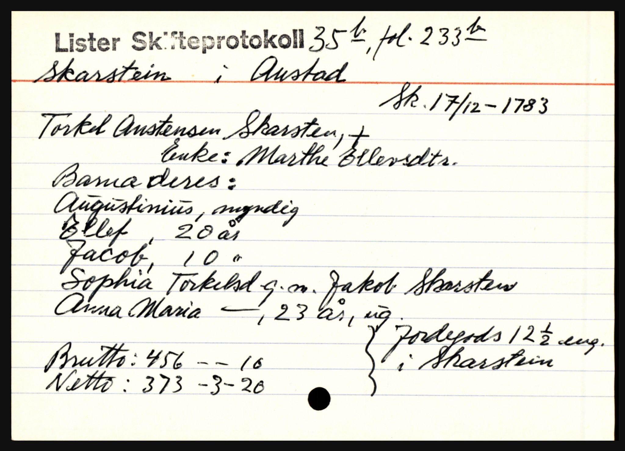 Lister sorenskriveri, AV/SAK-1221-0003/H, p. 33497