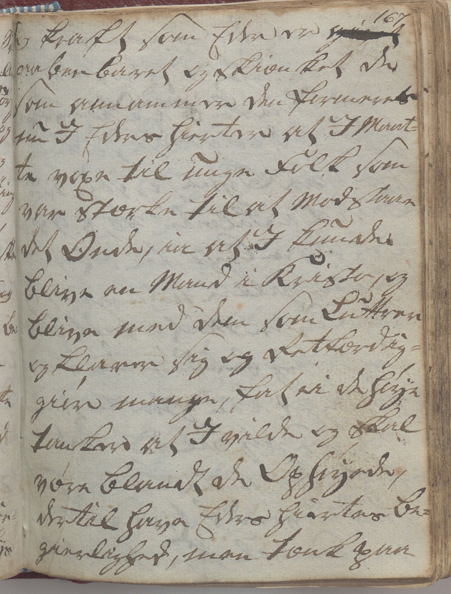 Heggtveitsamlingen, TMF/A-1007/H/L0047/0005: Kopibøker, brev etc.  / "MF I"(Kopibok frå Heggtveits samling), 1800-1823, p. 167