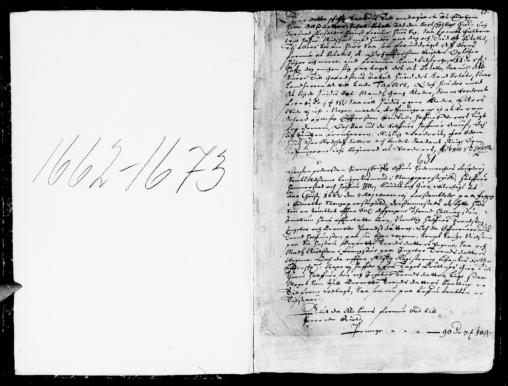 Hedemarken sorenskriveri, SAH/TING-034/J/Ja/L0001: Skifteprotokoll, 1662-1673, p. 5b-6a