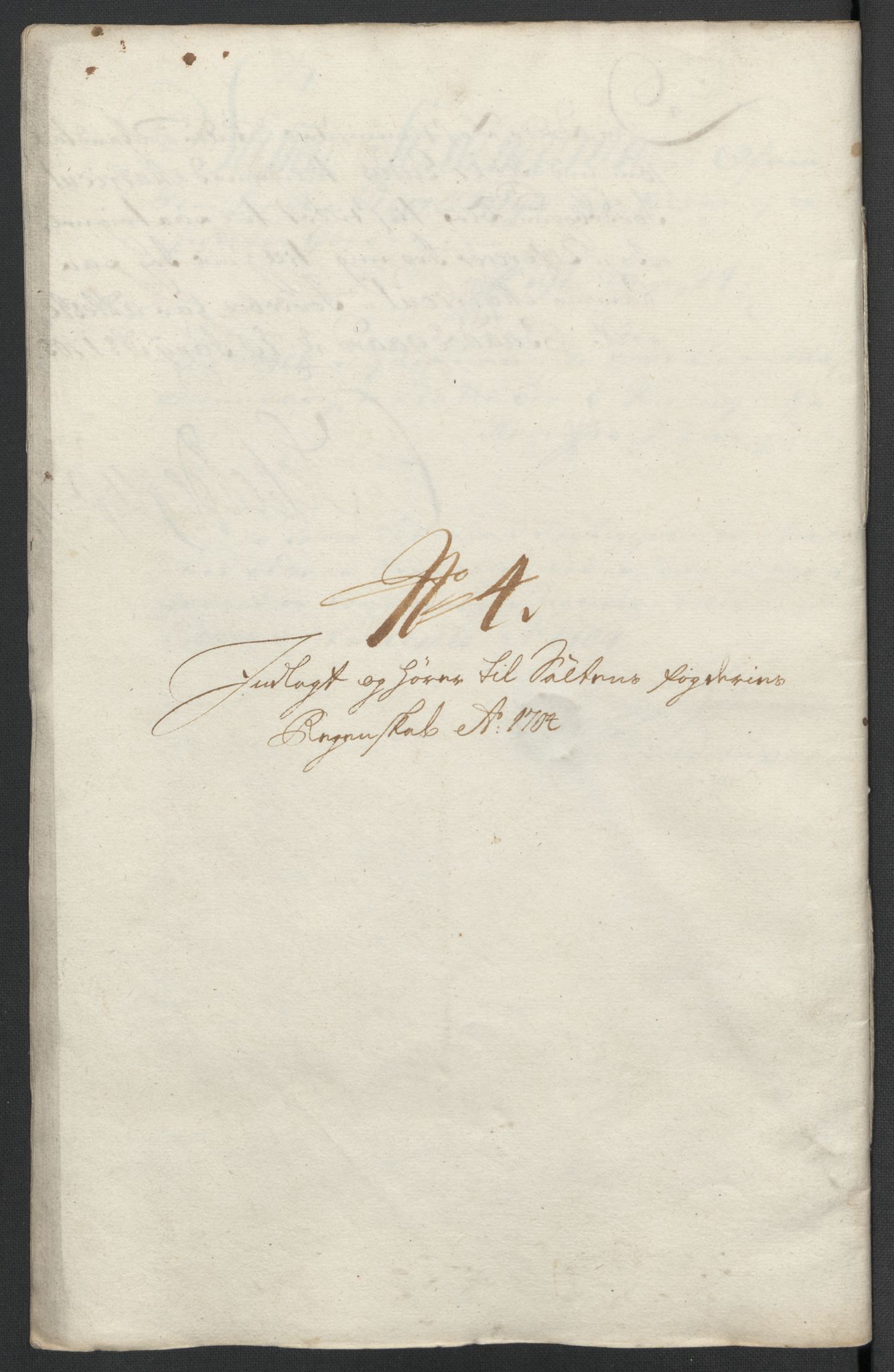 Rentekammeret inntil 1814, Reviderte regnskaper, Fogderegnskap, RA/EA-4092/R66/L4580: Fogderegnskap Salten, 1701-1706, p. 291