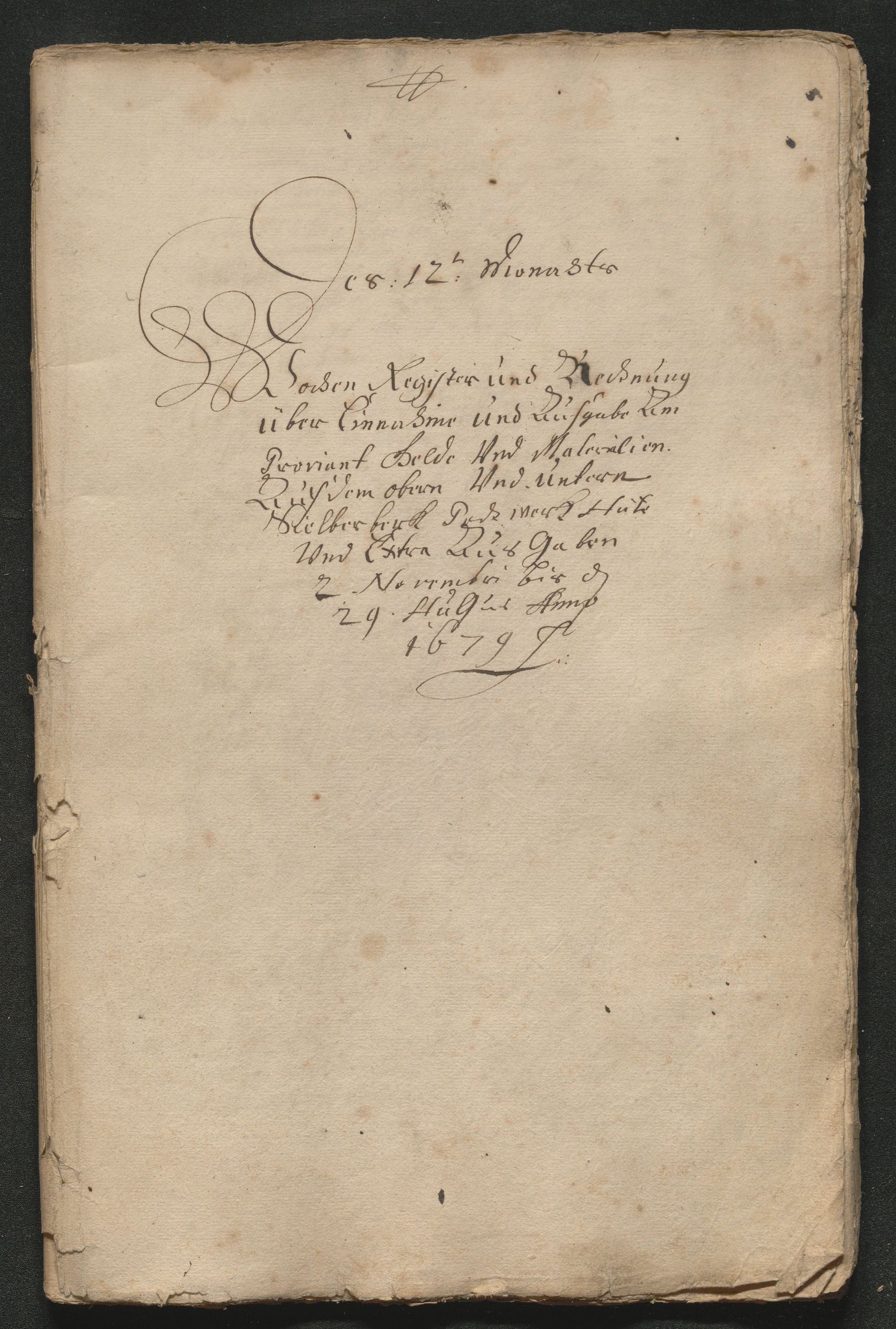 Kongsberg Sølvverk 1623-1816, SAKO/EA-3135/001/D/Dc/Dcd/L0046: Utgiftsregnskap for gruver m.m., 1679, p. 127