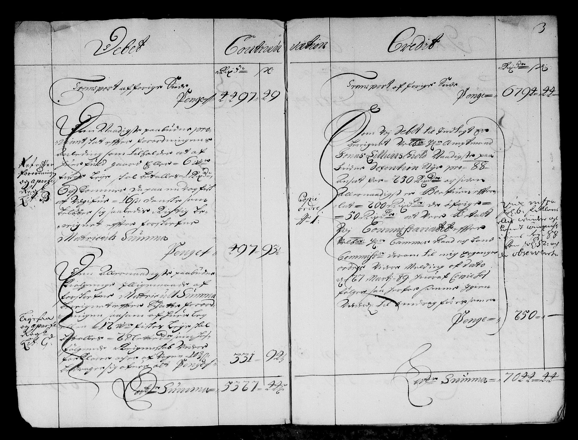 Rentekammeret inntil 1814, Reviderte regnskaper, Stiftamtstueregnskaper, Bergen stiftamt, AV/RA-EA-6043/R/Rc/L0087: Bergen stiftamt, 1688