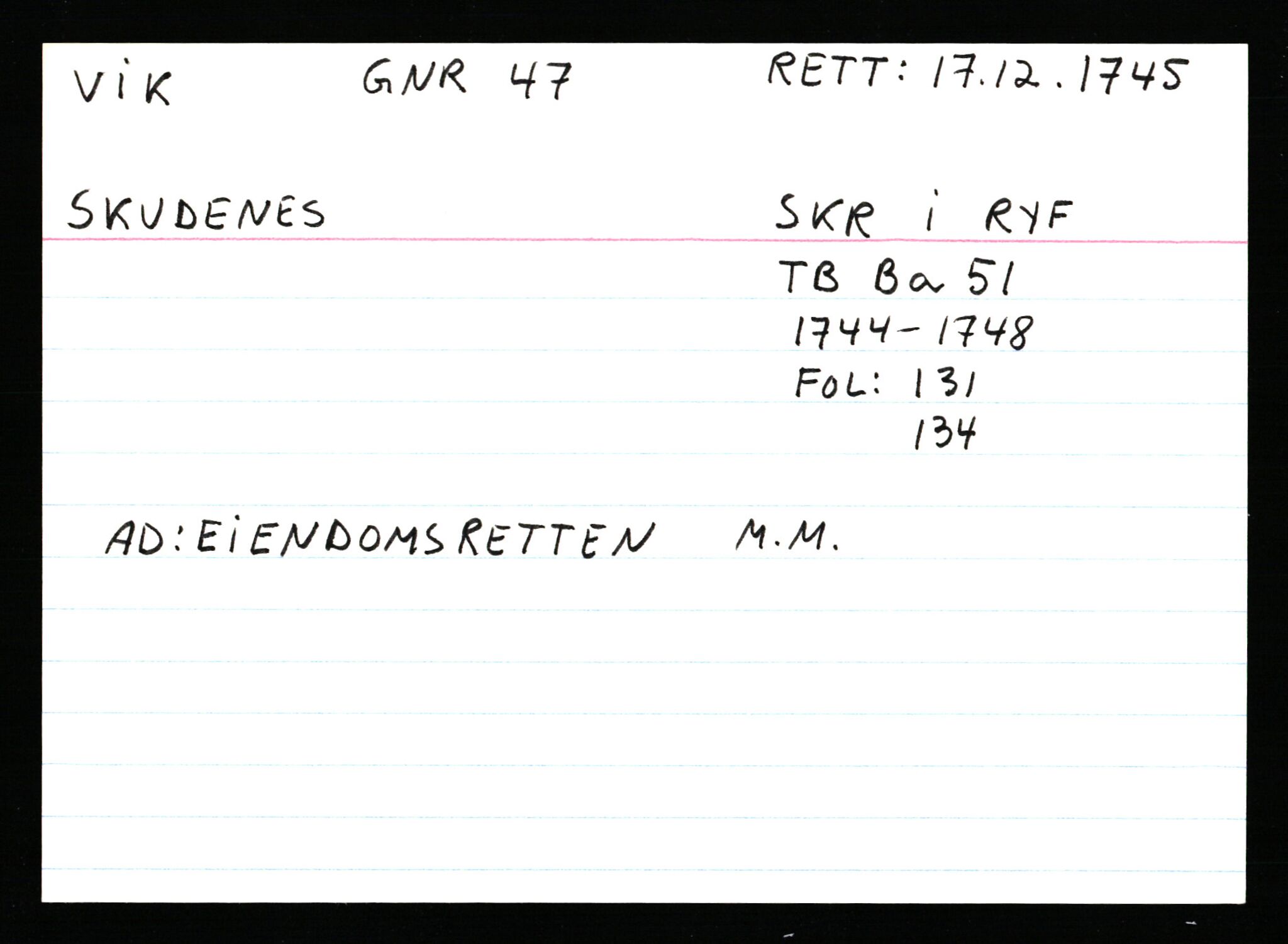 Statsarkivet i Stavanger, AV/SAST-A-101971/03/Y/Ym/L0067: Åstedskort sortert etter gårdsnavn: Vik - Vold, 1600-1950, p. 30