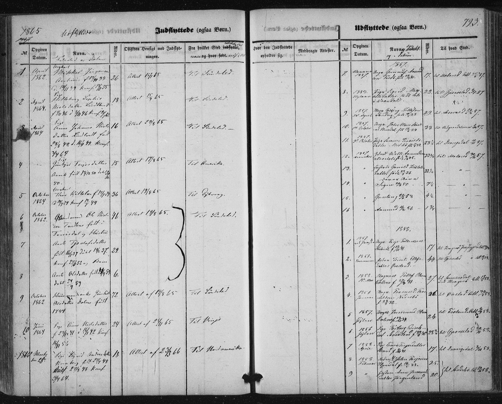Nissedal kirkebøker, SAKO/A-288/F/Fa/L0003: Parish register (official) no. I 3, 1846-1870, p. 792-793