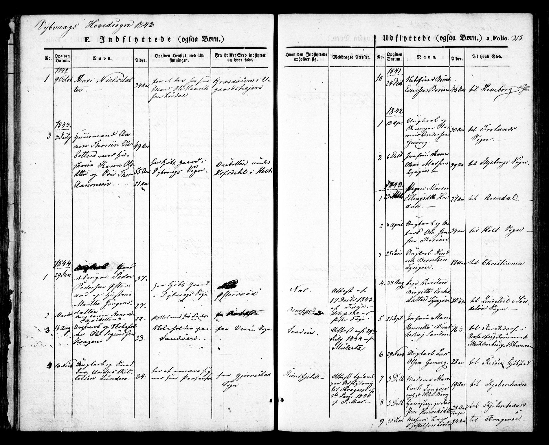 Dypvåg sokneprestkontor, AV/SAK-1111-0007/F/Fa/Faa/L0005: Parish register (official) no. A 5, 1841-1854, p. 318