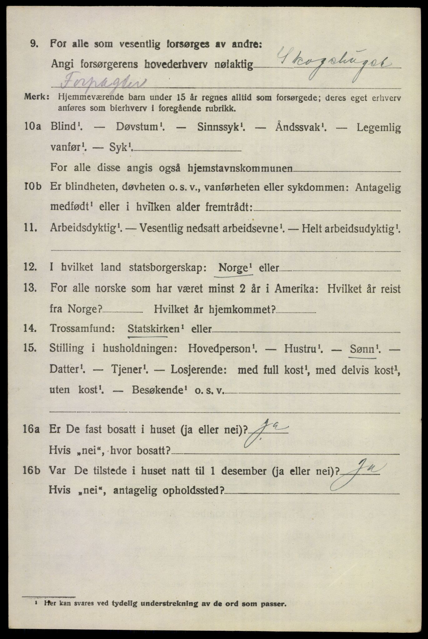 SAKO, 1920 census for Ådal, 1920, p. 4613