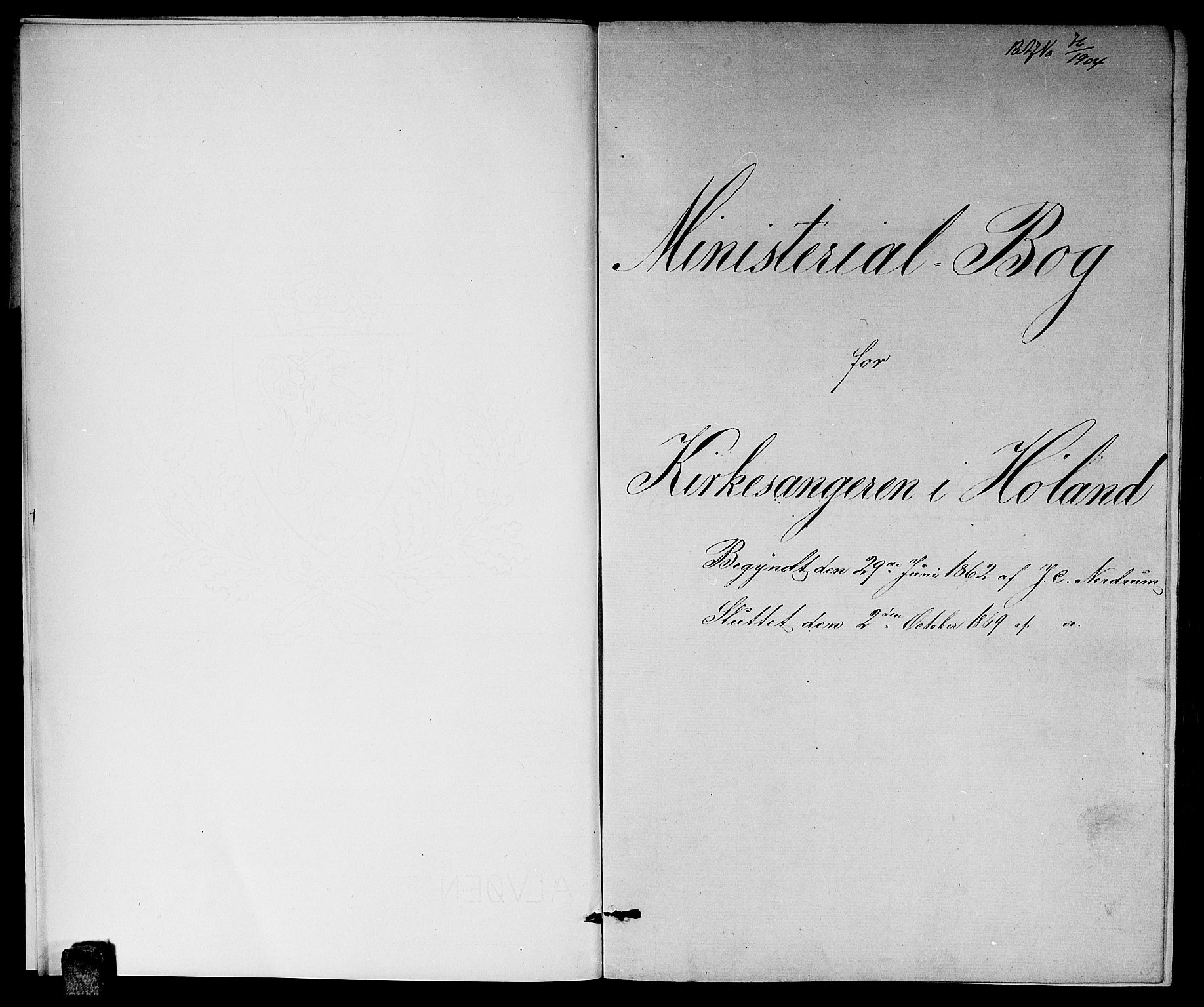 Høland prestekontor Kirkebøker, SAO/A-10346a/G/Ga/L0005: Parish register (copy) no. I 5, 1862-1869
