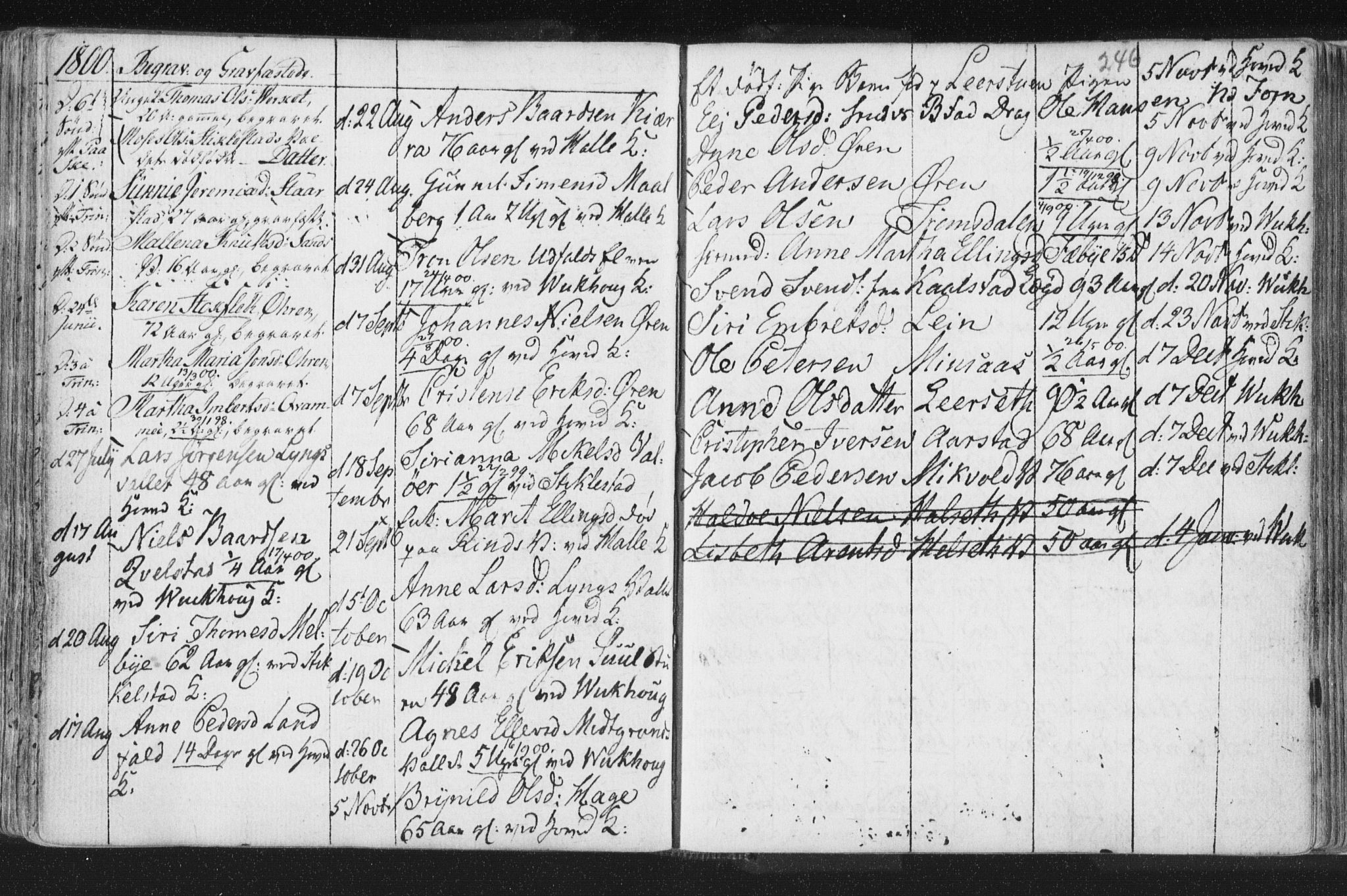 Ministerialprotokoller, klokkerbøker og fødselsregistre - Nord-Trøndelag, SAT/A-1458/723/L0232: Parish register (official) no. 723A03, 1781-1804, p. 246