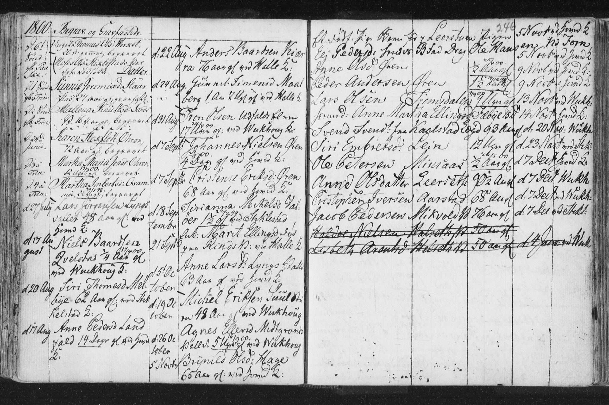 Ministerialprotokoller, klokkerbøker og fødselsregistre - Nord-Trøndelag, AV/SAT-A-1458/723/L0232: Parish register (official) no. 723A03, 1781-1804, p. 246