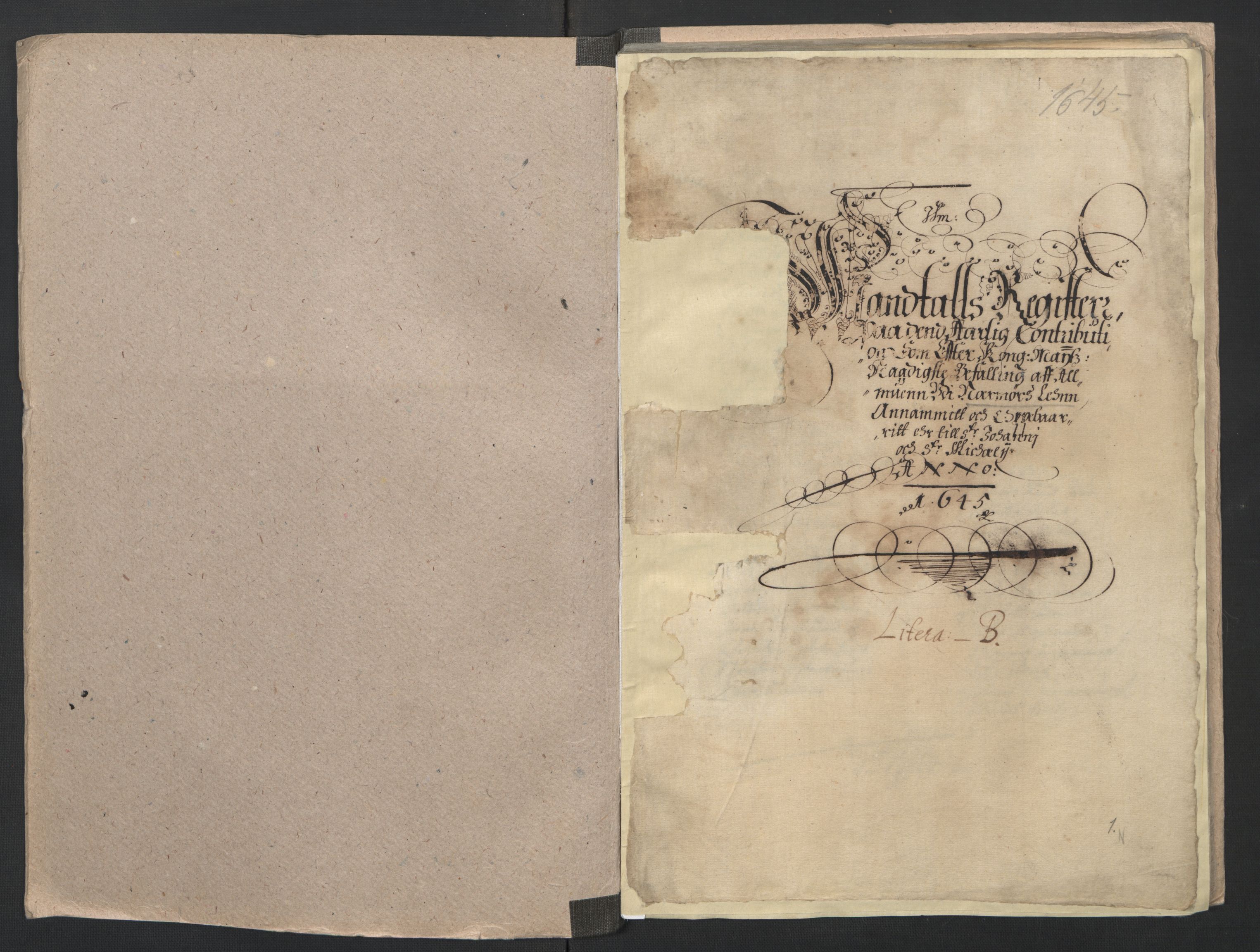 Rentekammeret inntil 1814, Reviderte regnskaper, Lensregnskaper, AV/RA-EA-5023/R/Rb/Rbw/L0084: Trondheim len, 1645